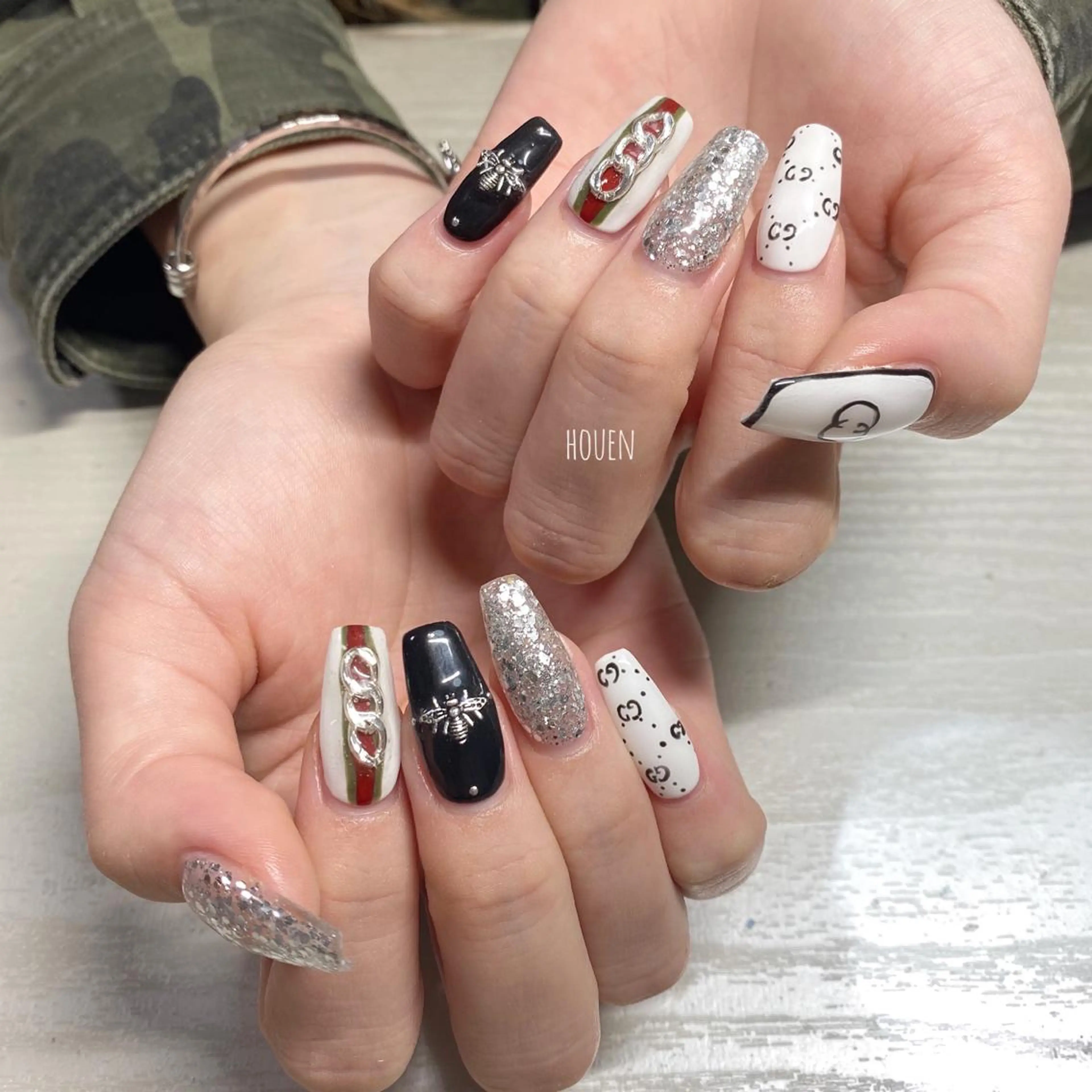 ネイル スカルプネイル I pinknail 韓国風·持ち込み専門のネイルデザイン