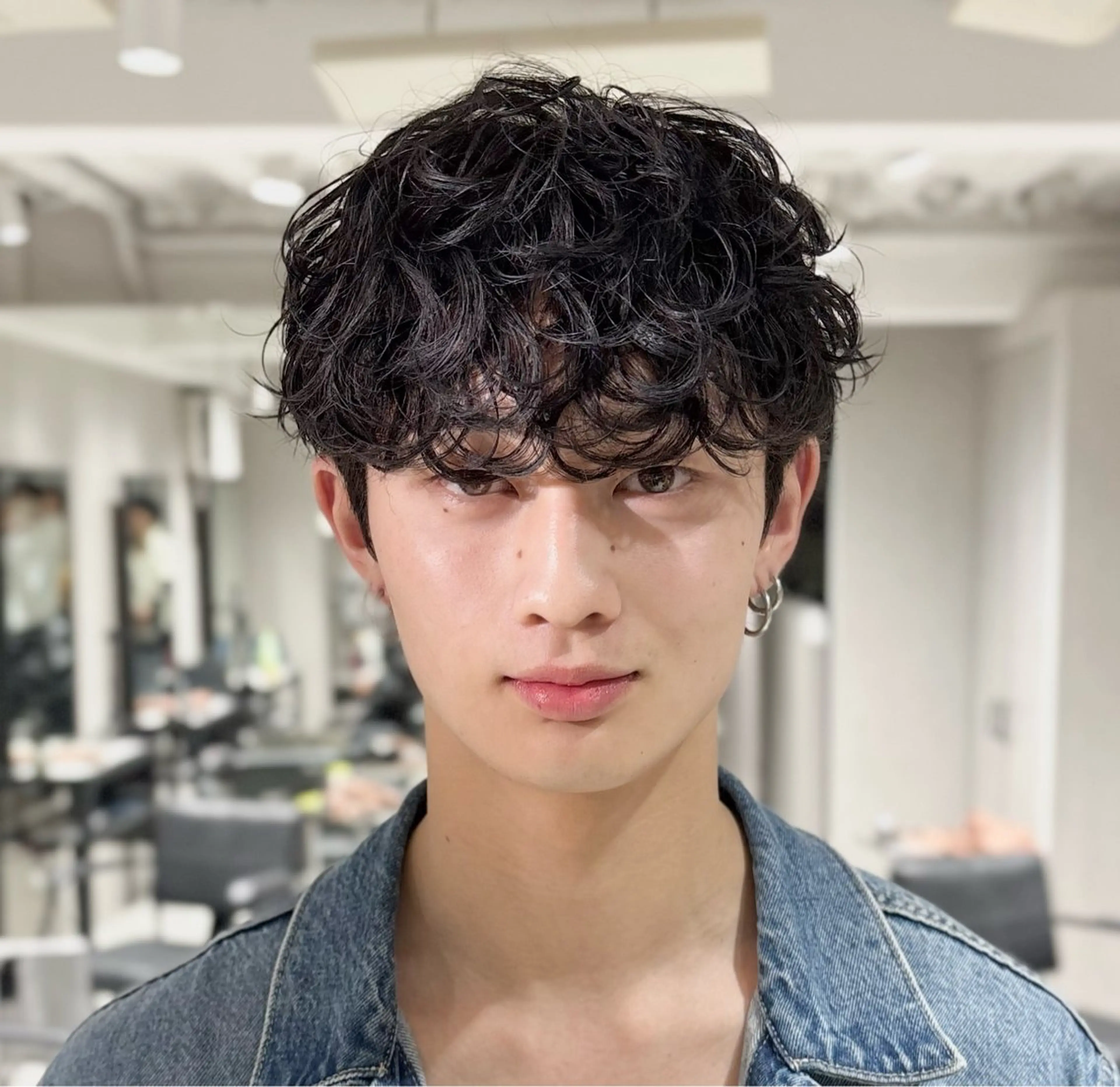 ショート パーマ メンズ カット パーマ 【メンズ特化】 池田大成✂︎のヘアスタイル