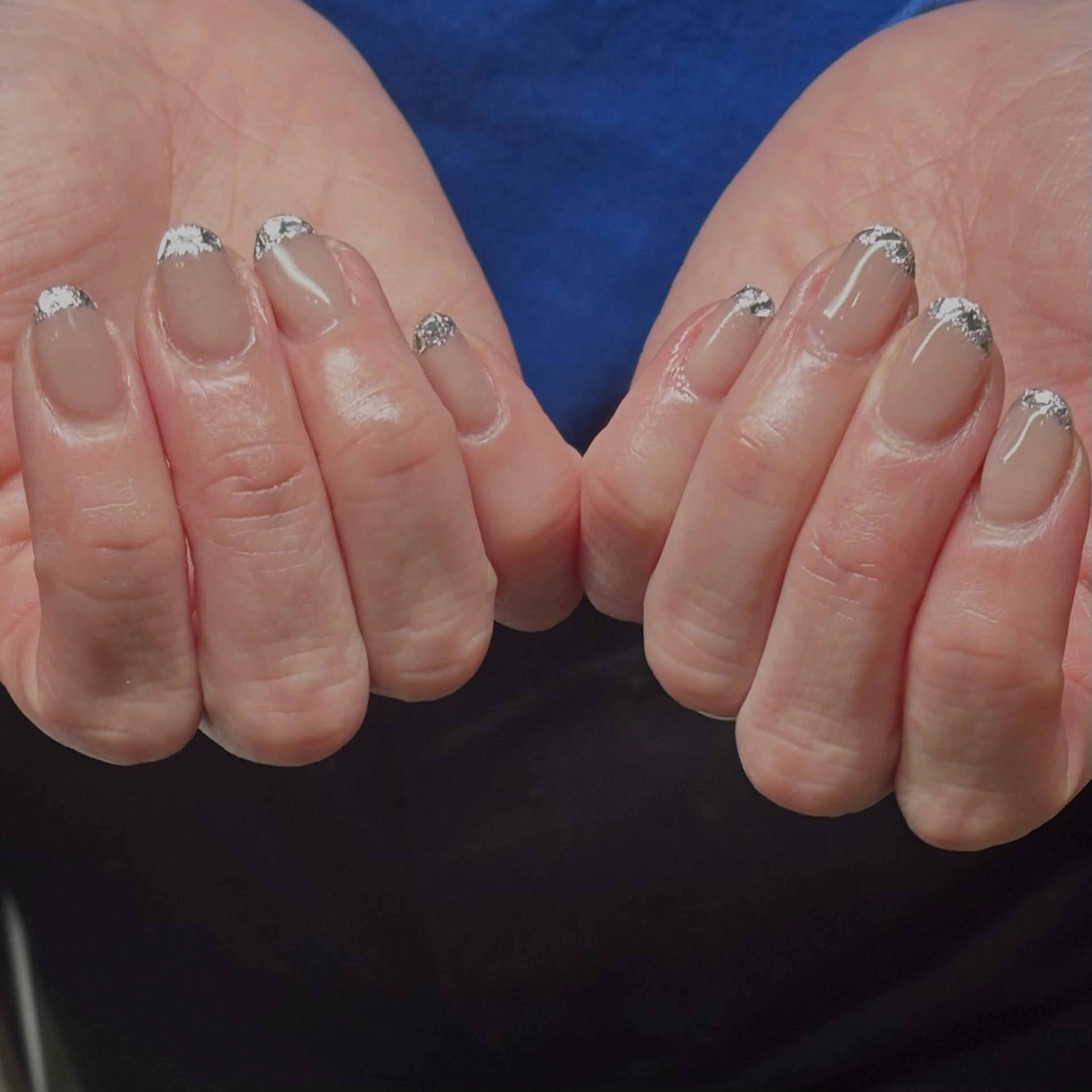 ネイル フレンチネイル ガラスフレンチ Nail salon topaz所属・Nail salon topazのネイルデザイン