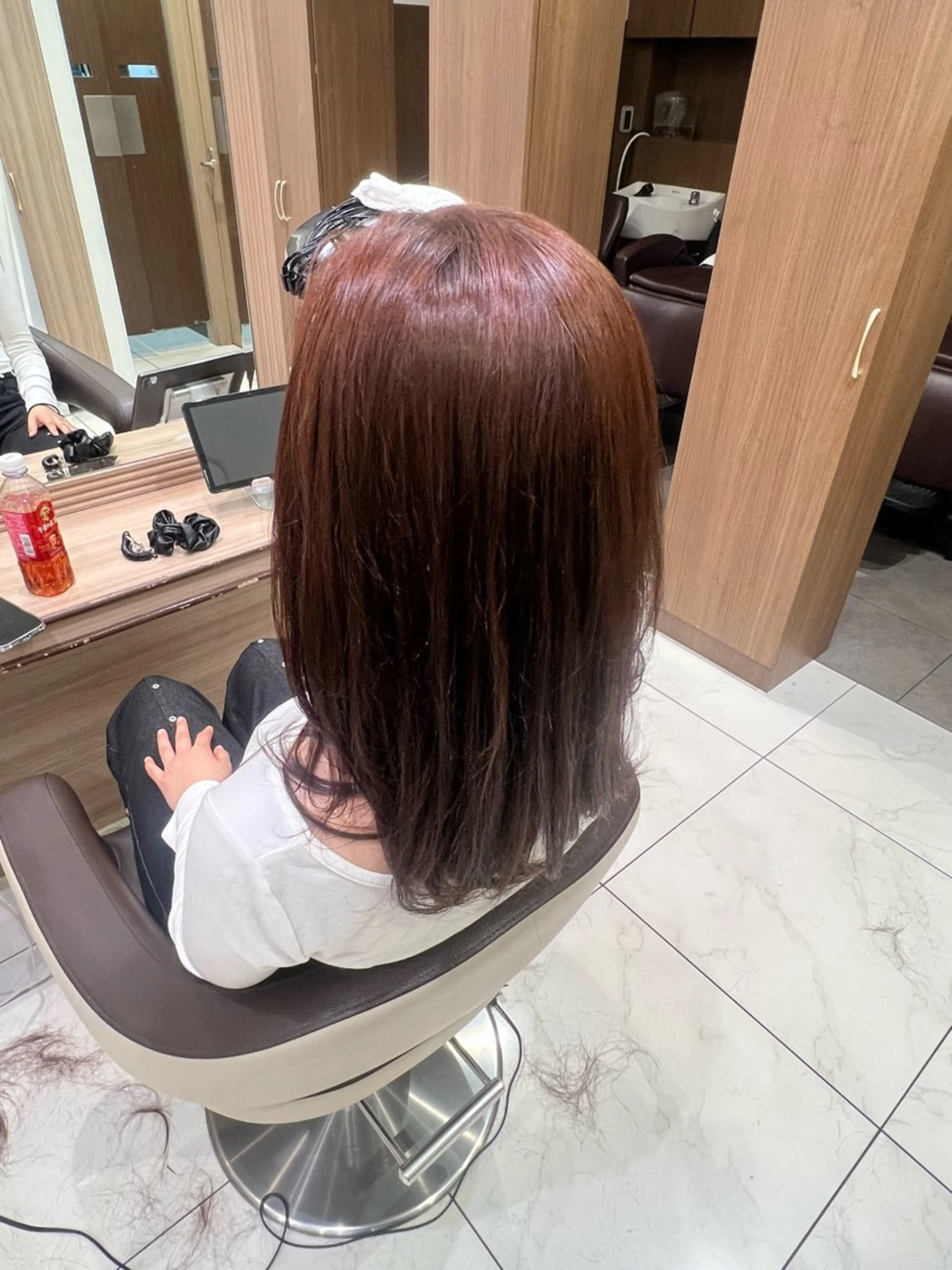 カラー ✨髪質改善カラー 佐藤怜央✨のヘアスタイル