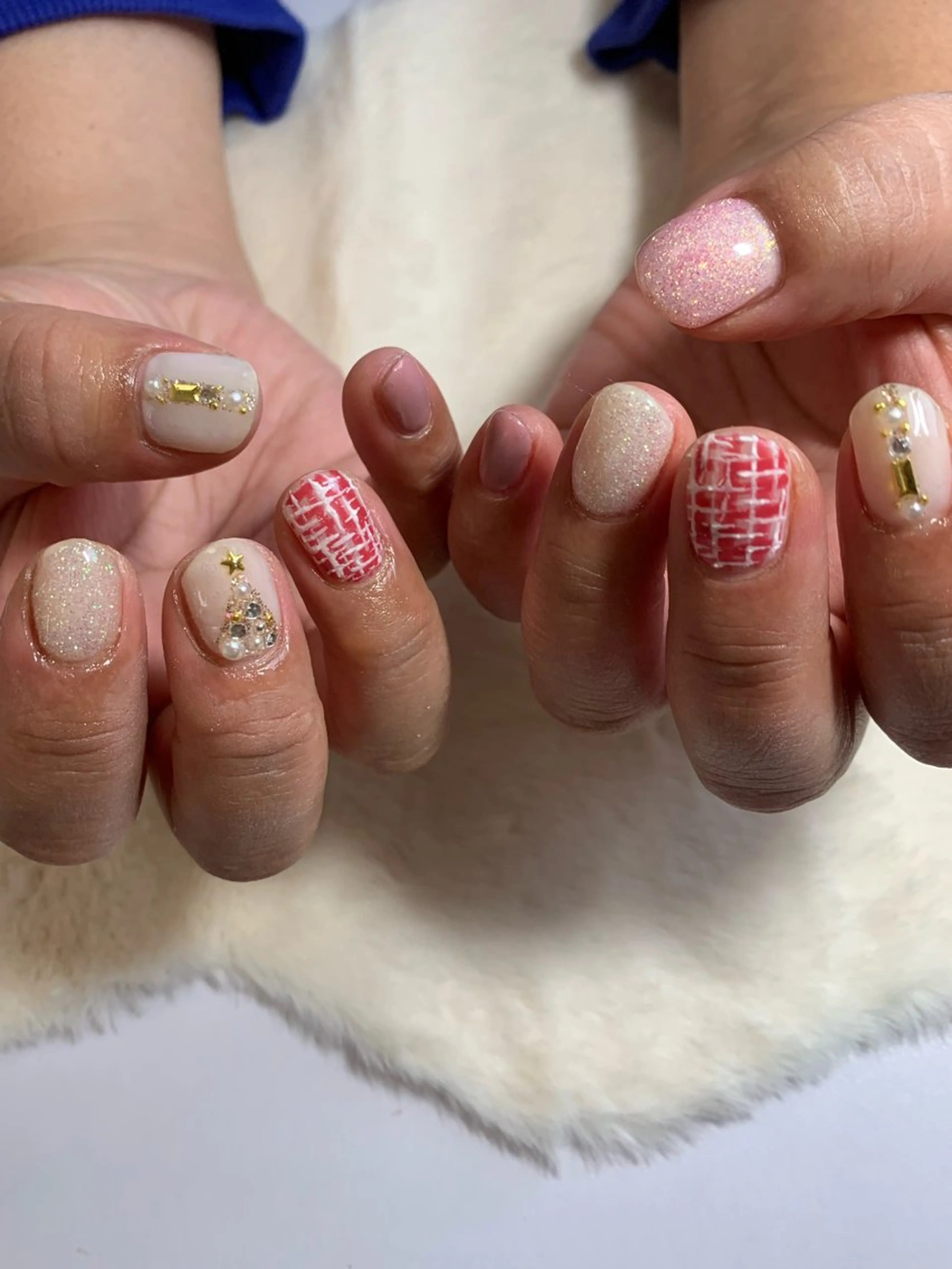 ネイル 冬ネイル クリスマス Coconail 恭子のネイルデザイン