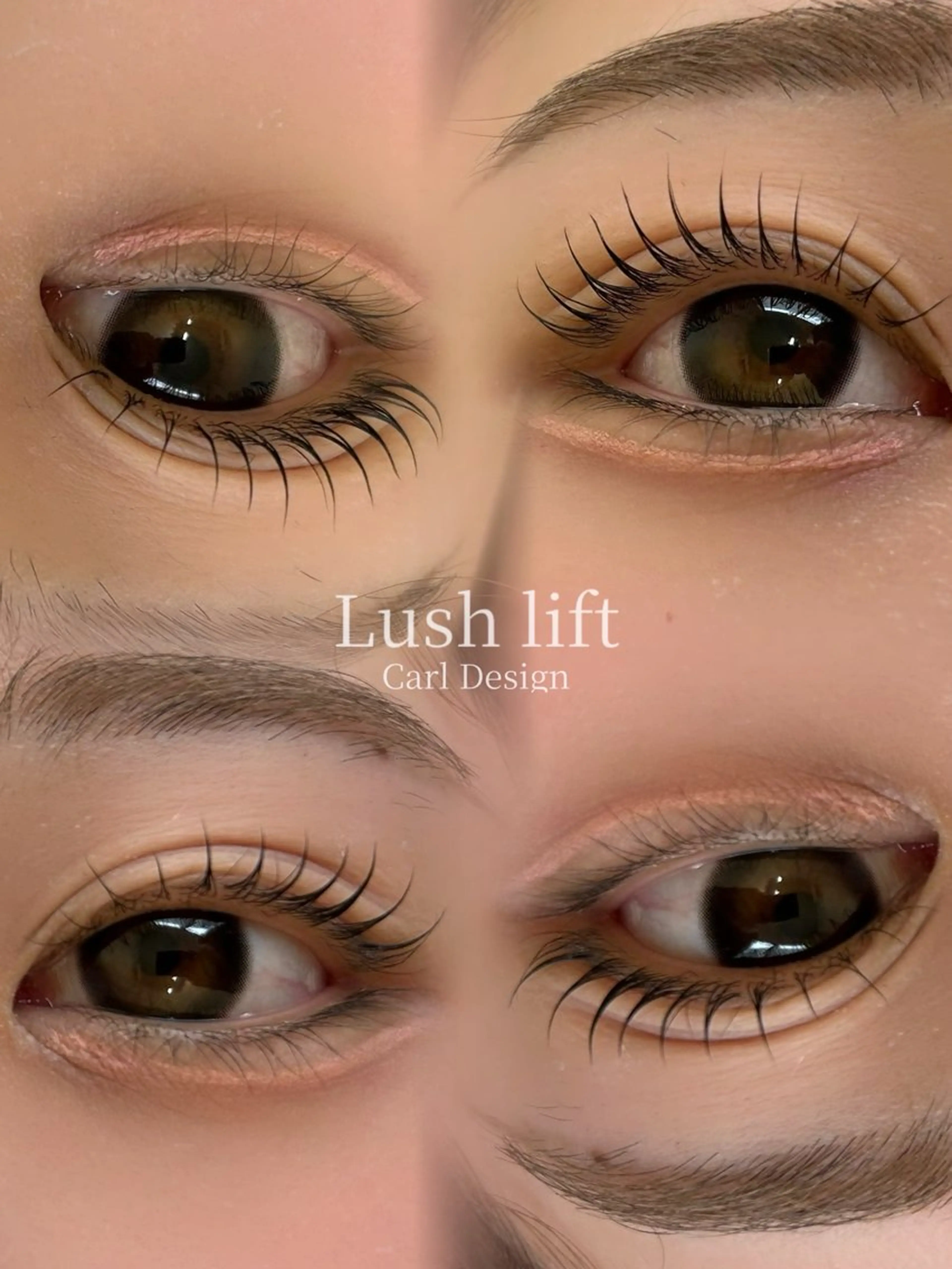 上下オーダーメイドまつげパーマの写真