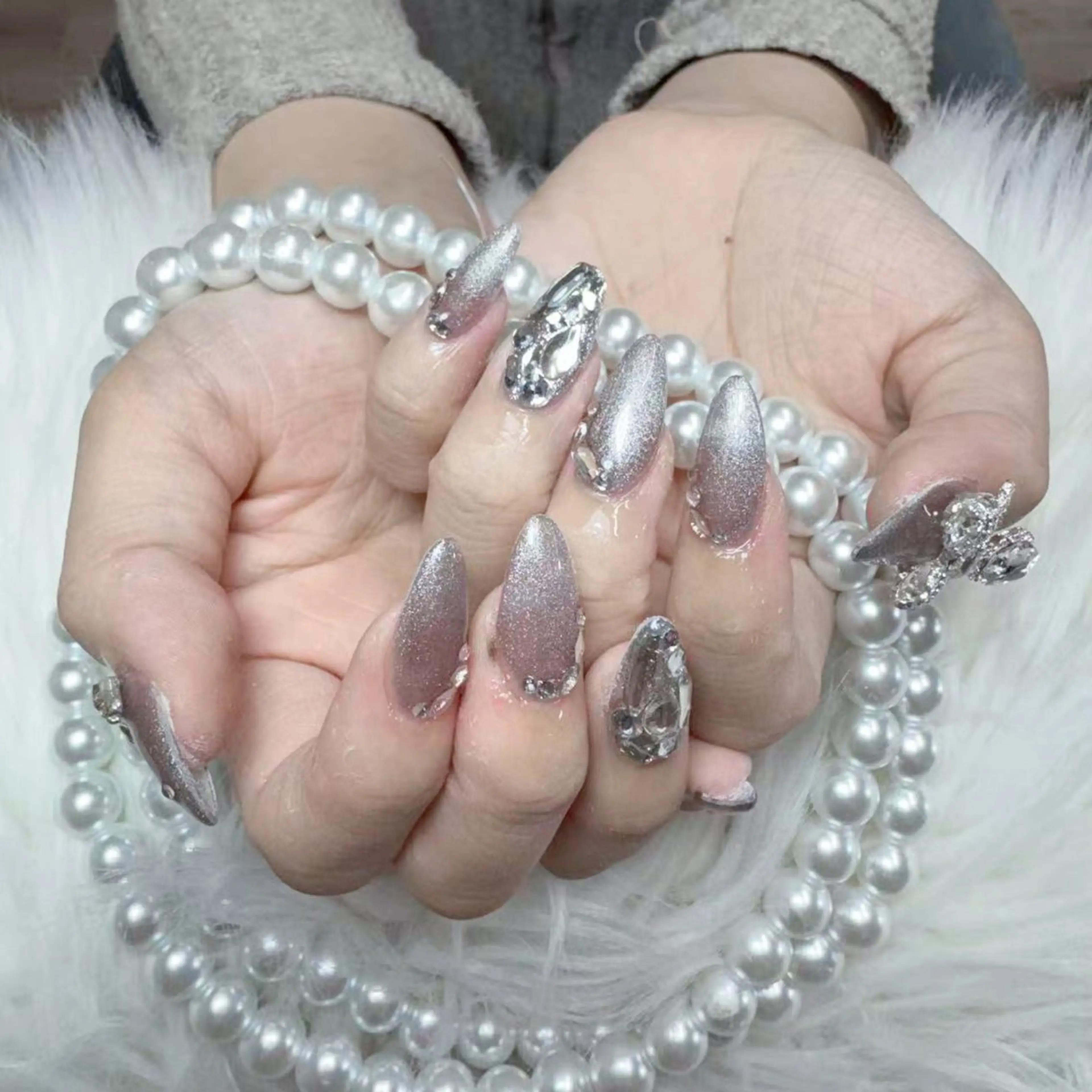 ネイル ハンドネイル 🧸yuki🍯 パラジェル取扱店🐝のネイルデザイン