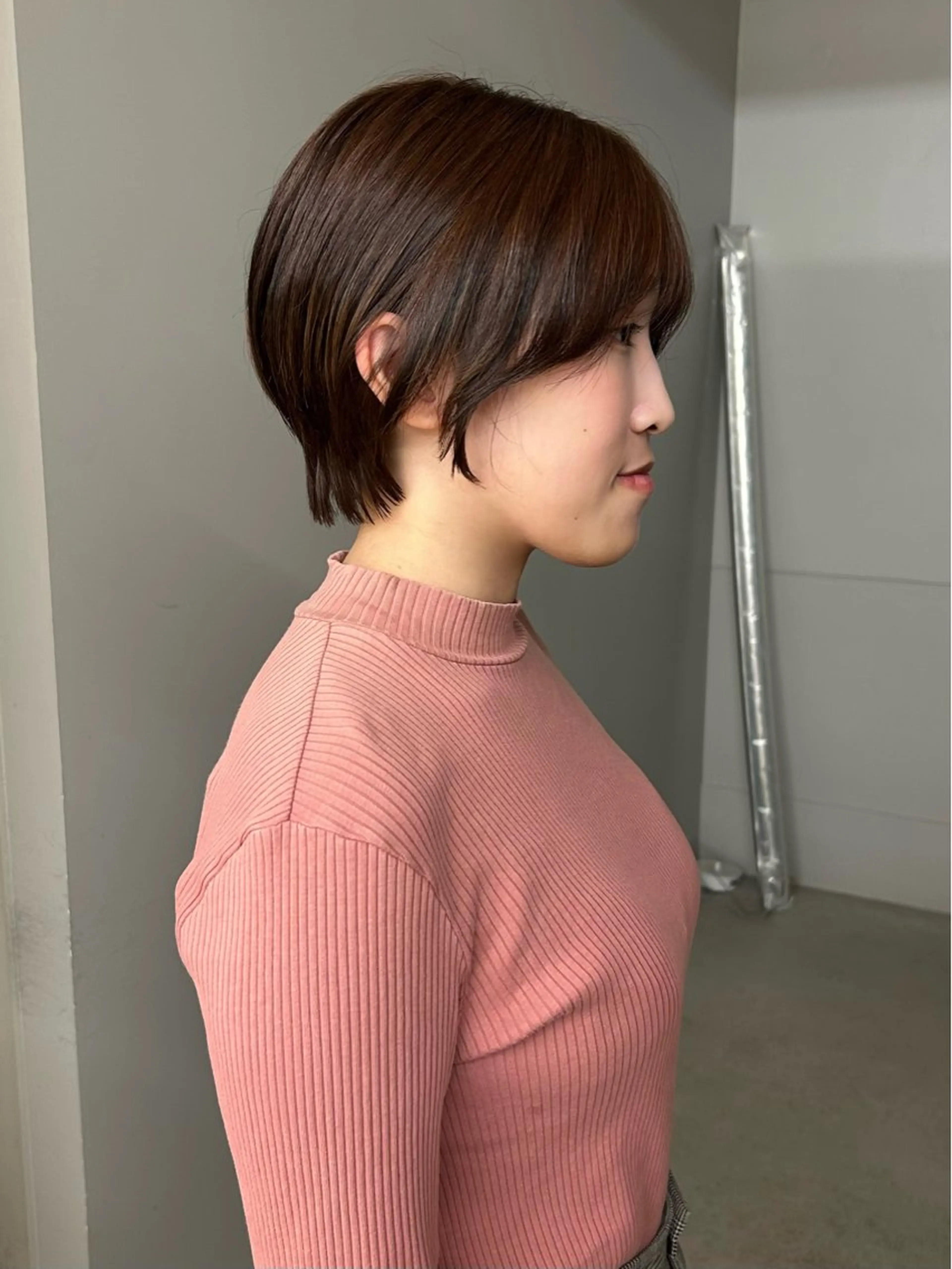 ショート 透明感艶カラー/ リュウジンキョウカのヘアスタイル