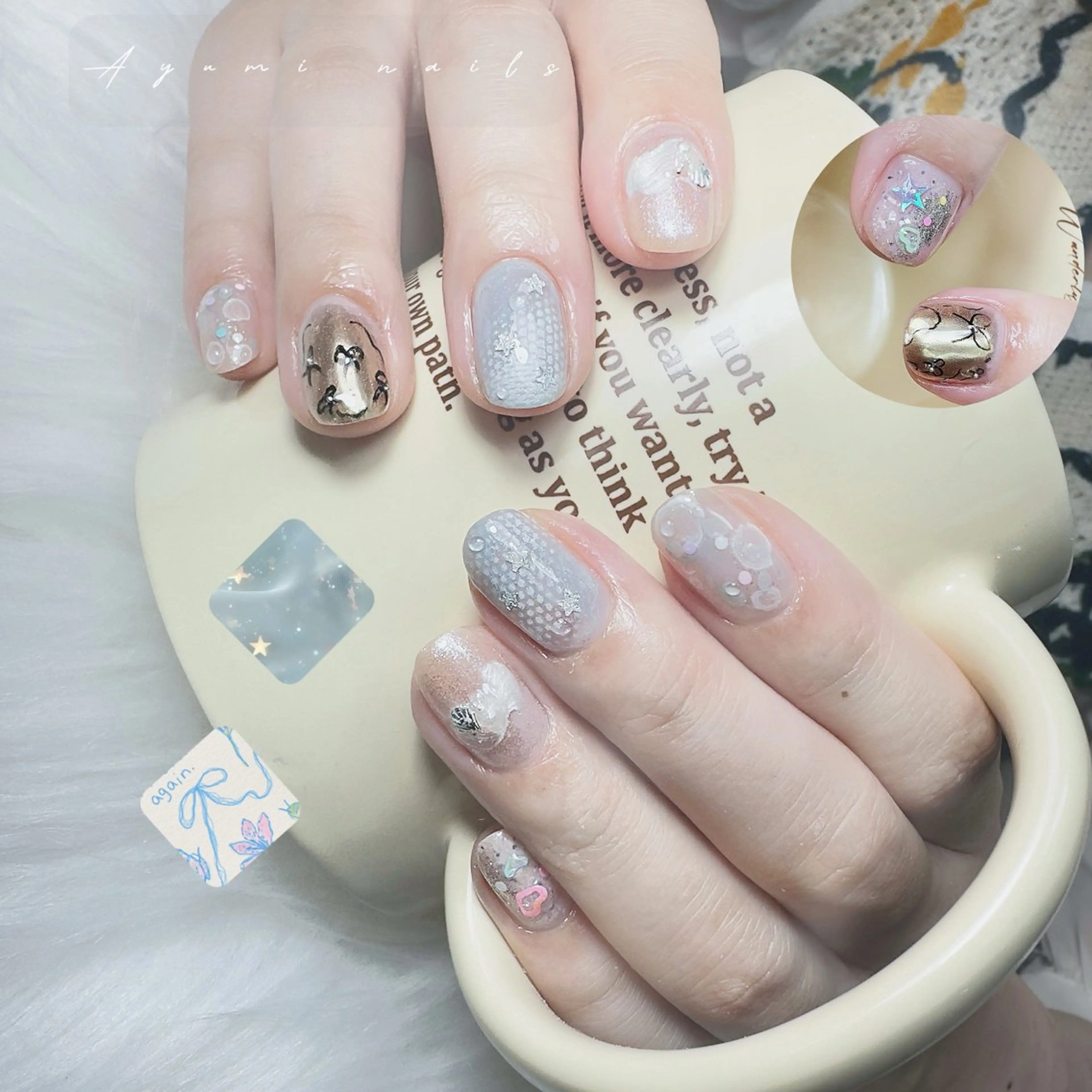 ネイル ニュアンスネイル YUMI ニュアンスnailsのネイルデザイン