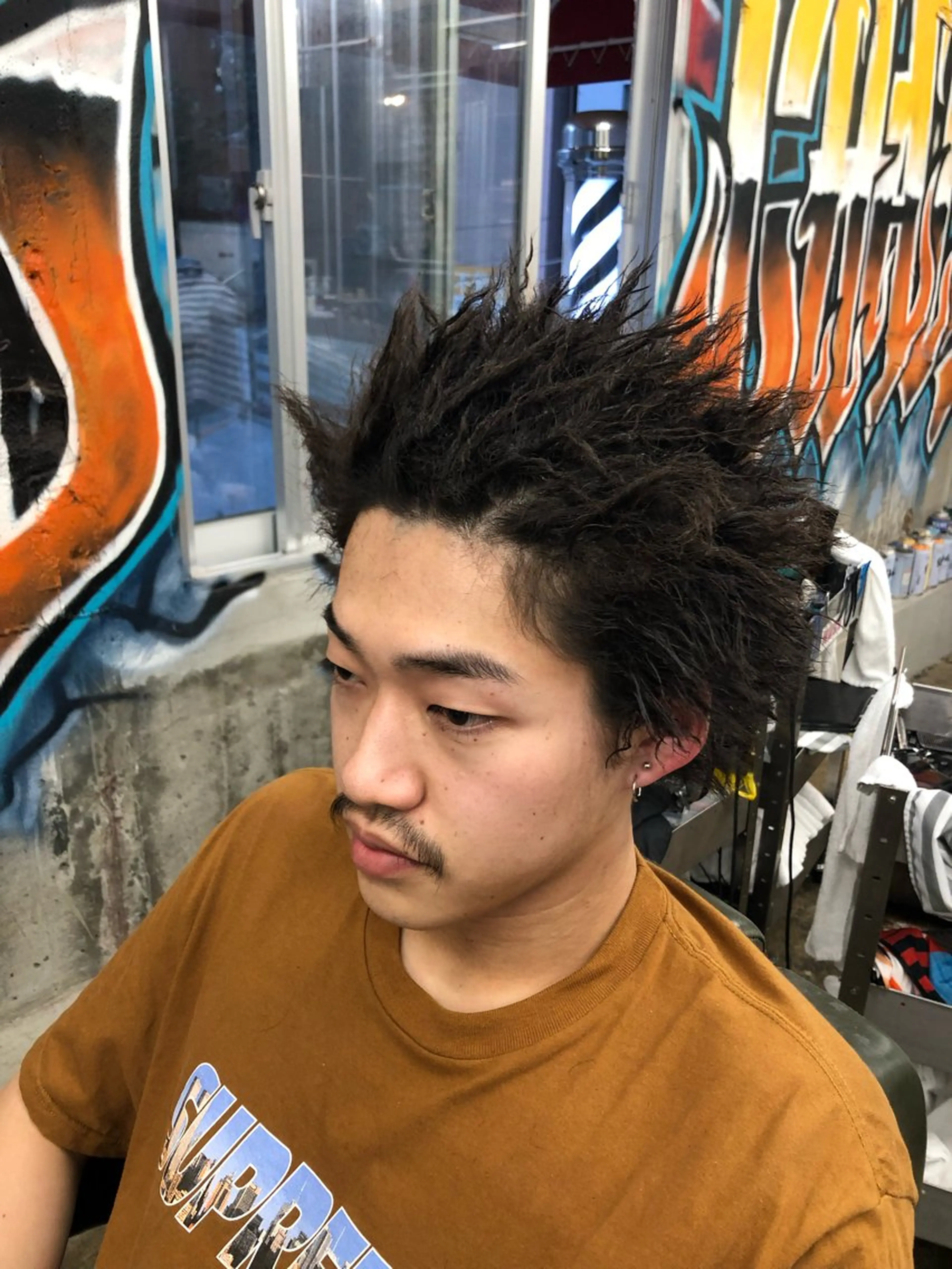 パーマ ツイストパーマ 古橋 卓弥のヘアスタイル