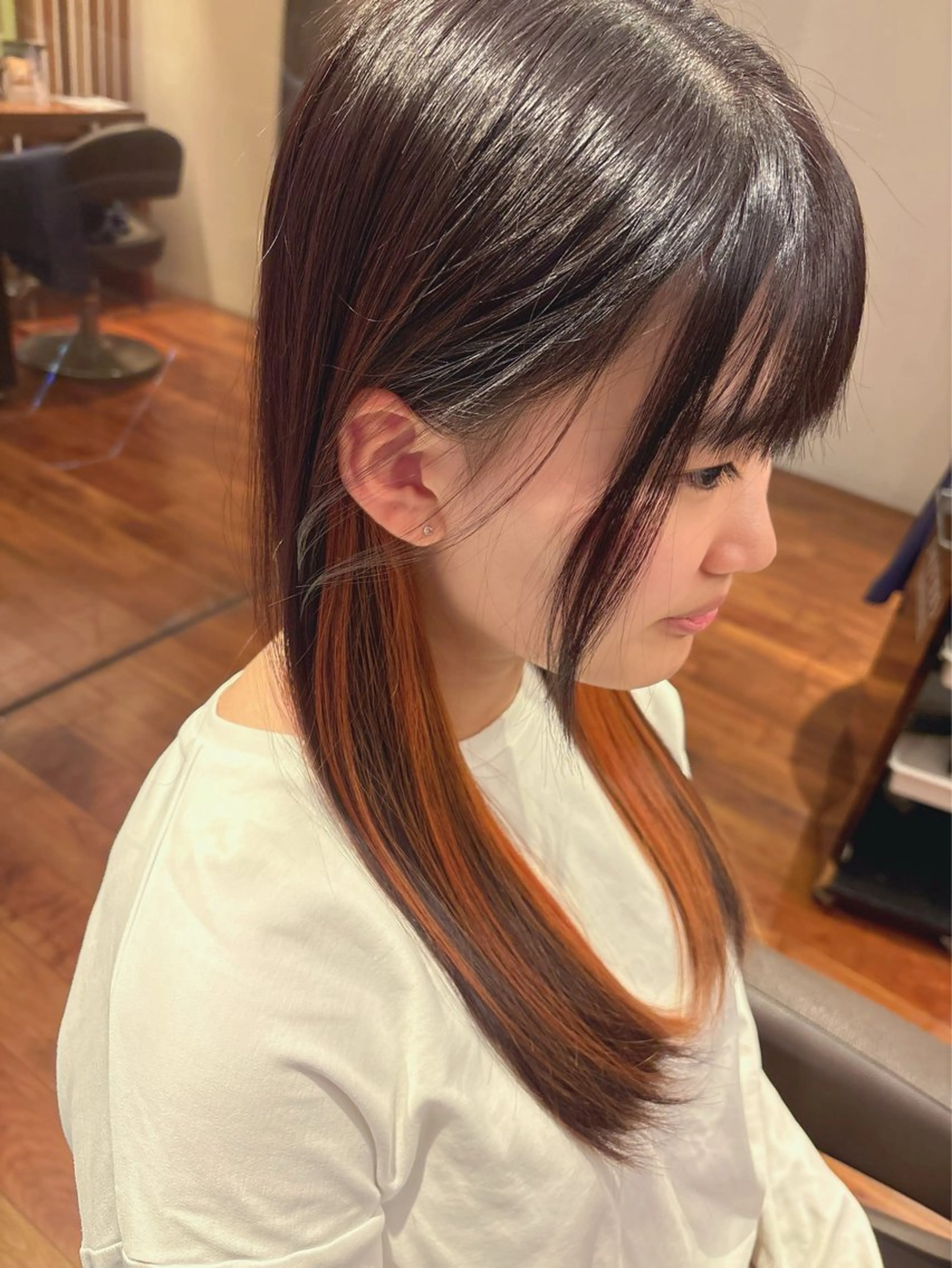 ロング ヘアカラー オーガニックカラー/ 髪質改善/暗髪/ボブのその他イメージ