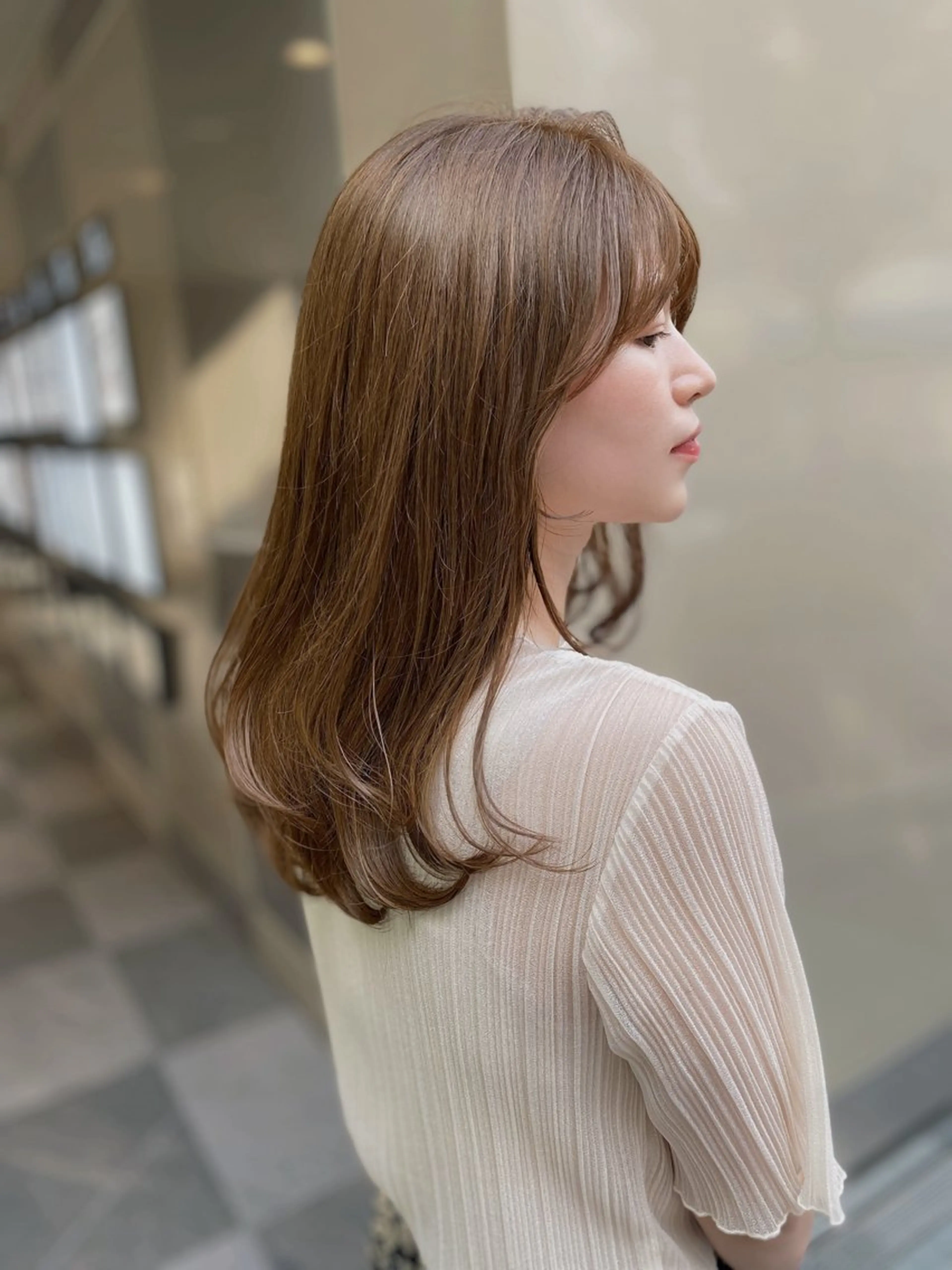 ロング カラー 似合わせカット/銀座 乾陽菜のヘアスタイル
