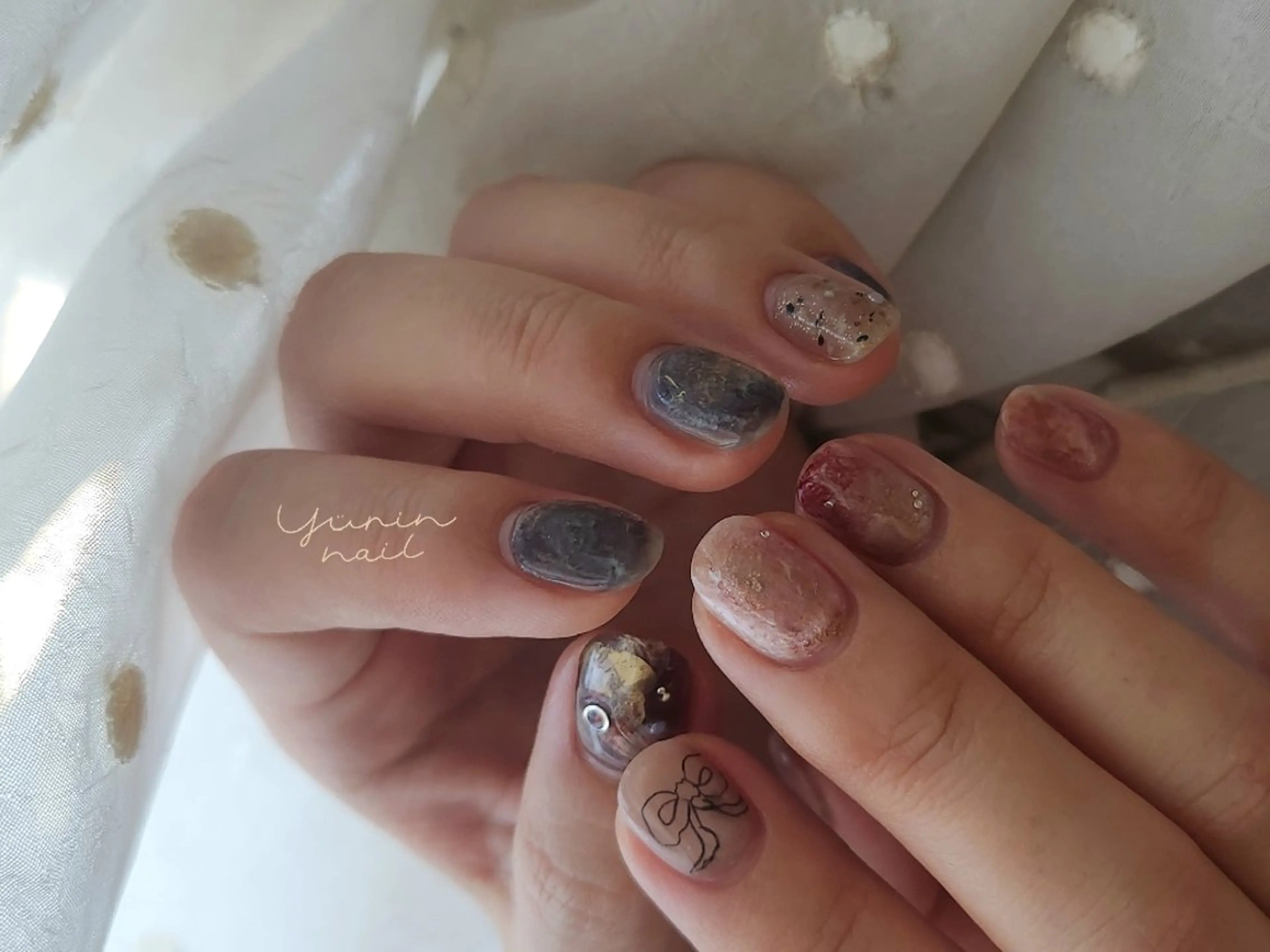 ネイル ショートネイル専門 yurin nailのネイルデザイン