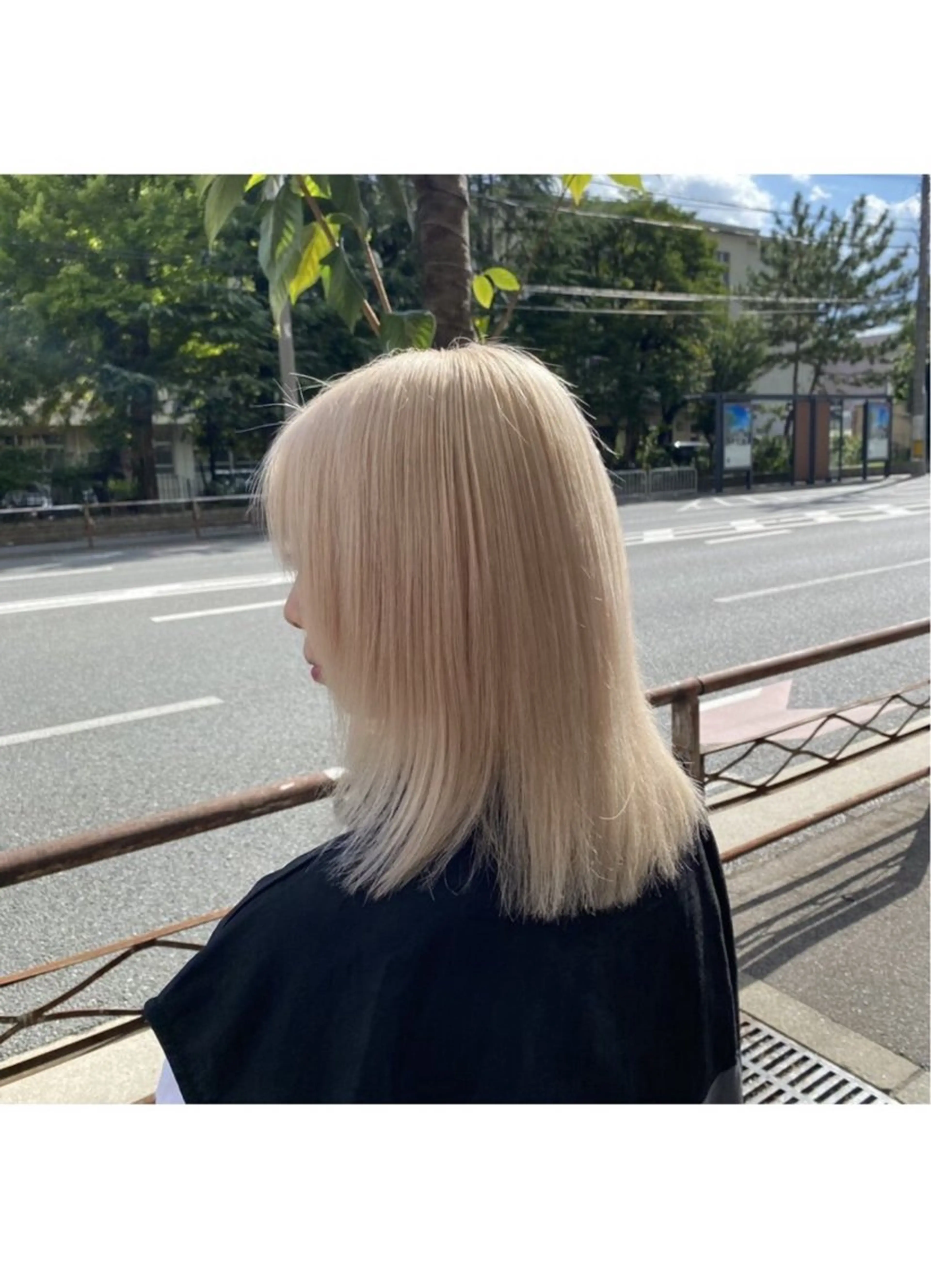 カラー ブロンド ブリーチカラー 🦋RANA🦋のヘアスタイル