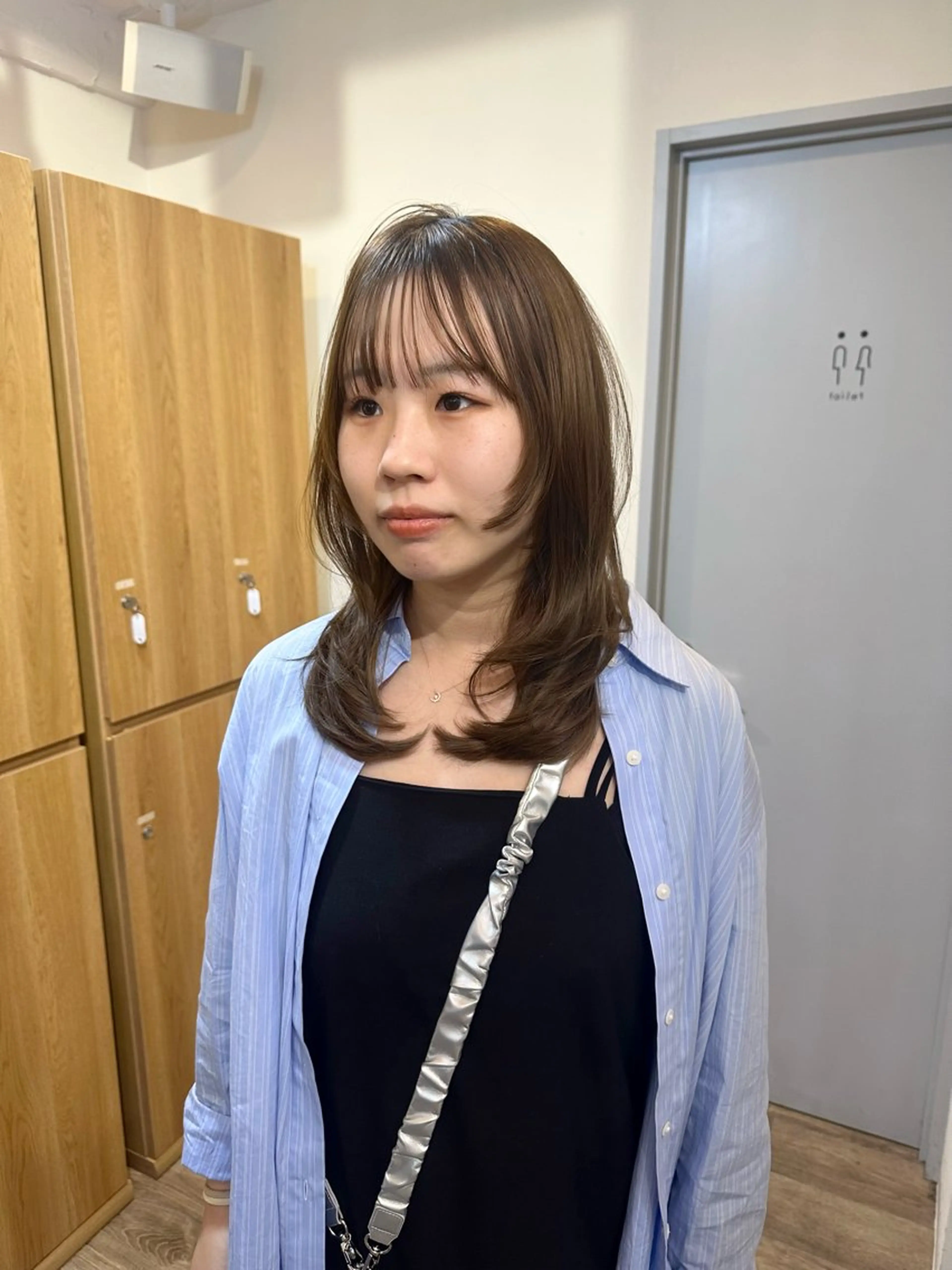 セミロング カラー カット ヘアカラー トリートメント 似合わせヘア/ sayakaのヘアスタイル