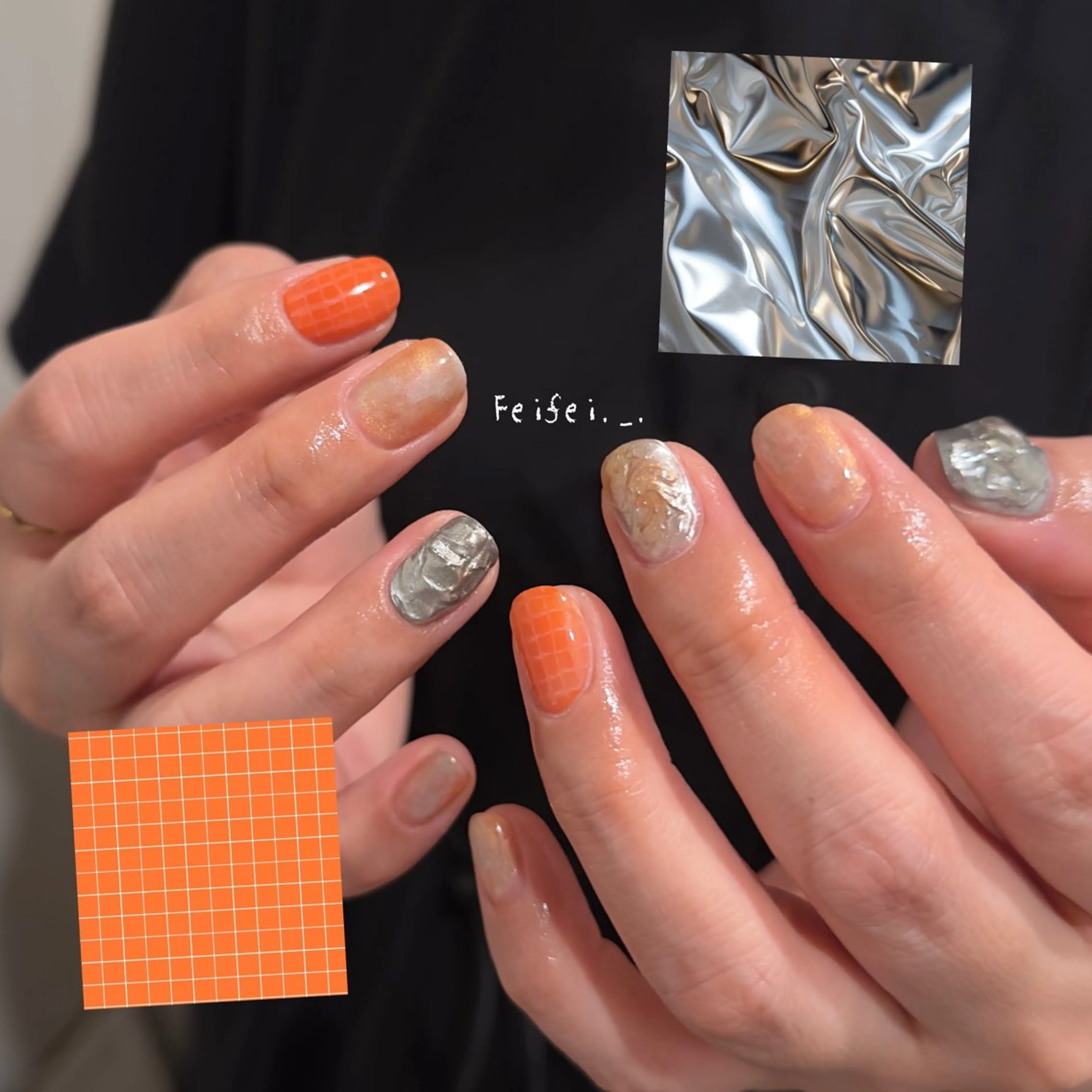 ネイル ハンドネイル 🎀フェイ フェイ🫧💗のネイルデザイン