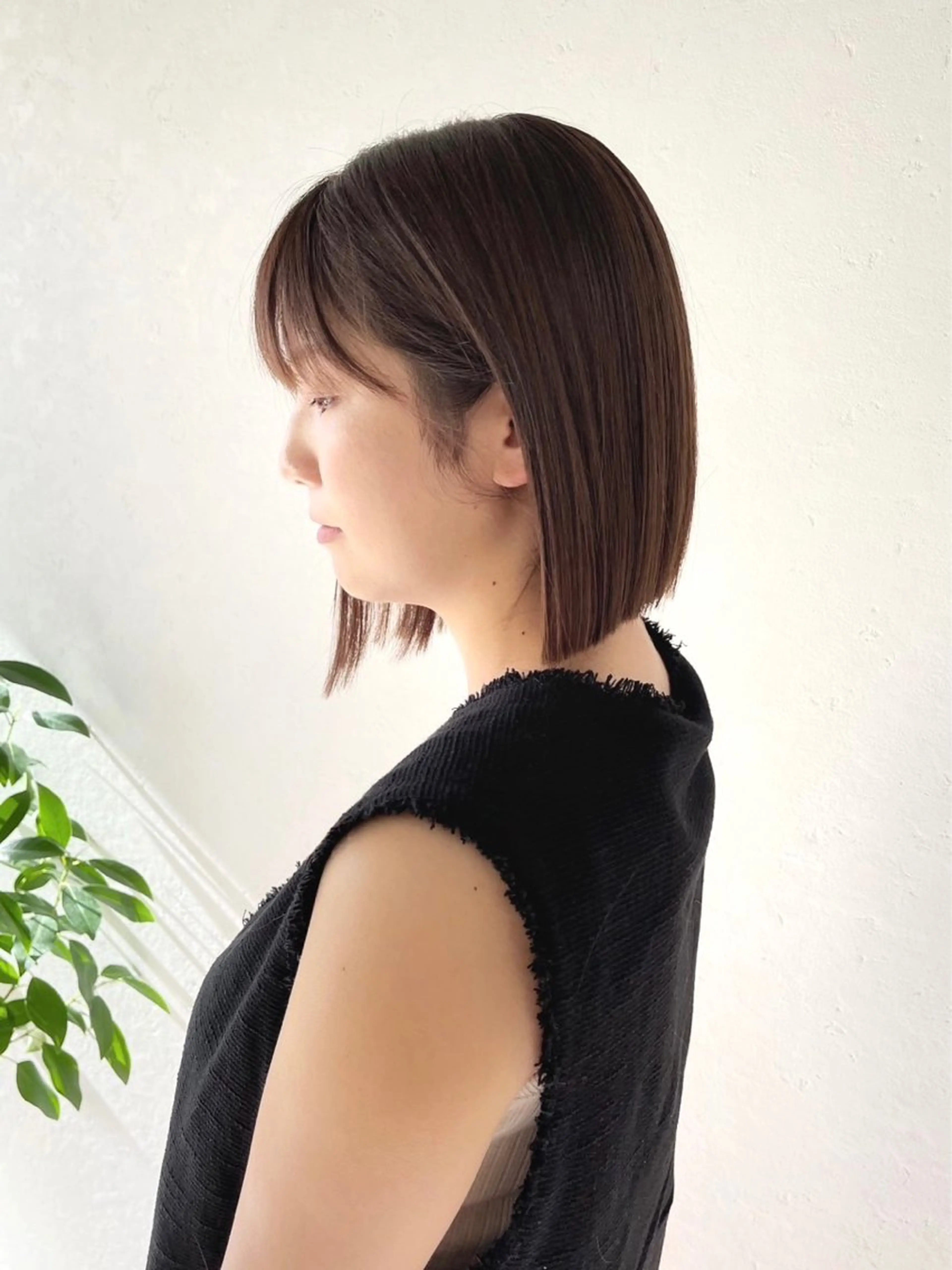 ミディアム ヘアカラー トリートメント 🧸🤍船橋/ボブ /toto.Momoのヘアスタイル