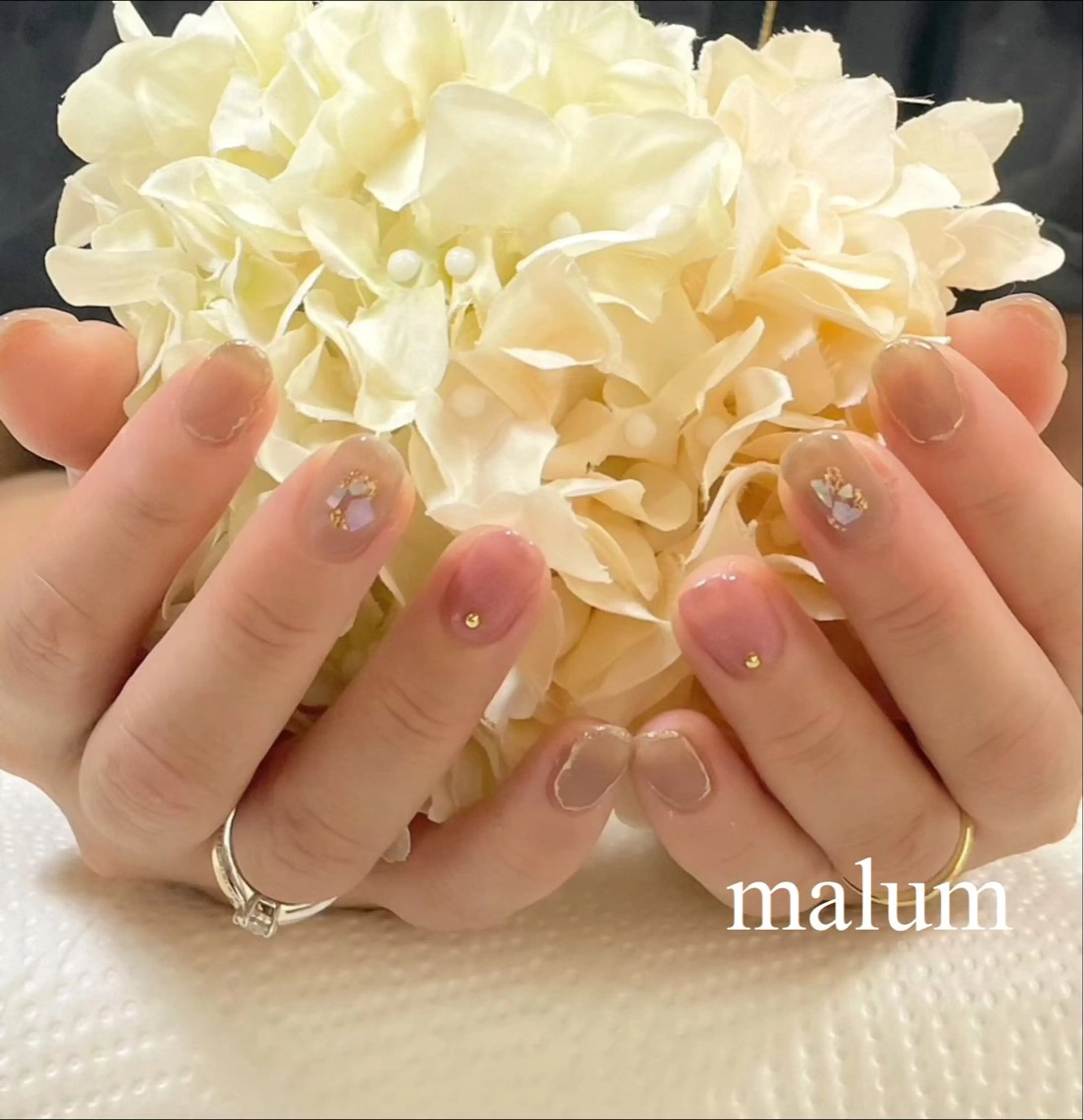 ネイル ハンドネイル malum nailのネイルデザイン
