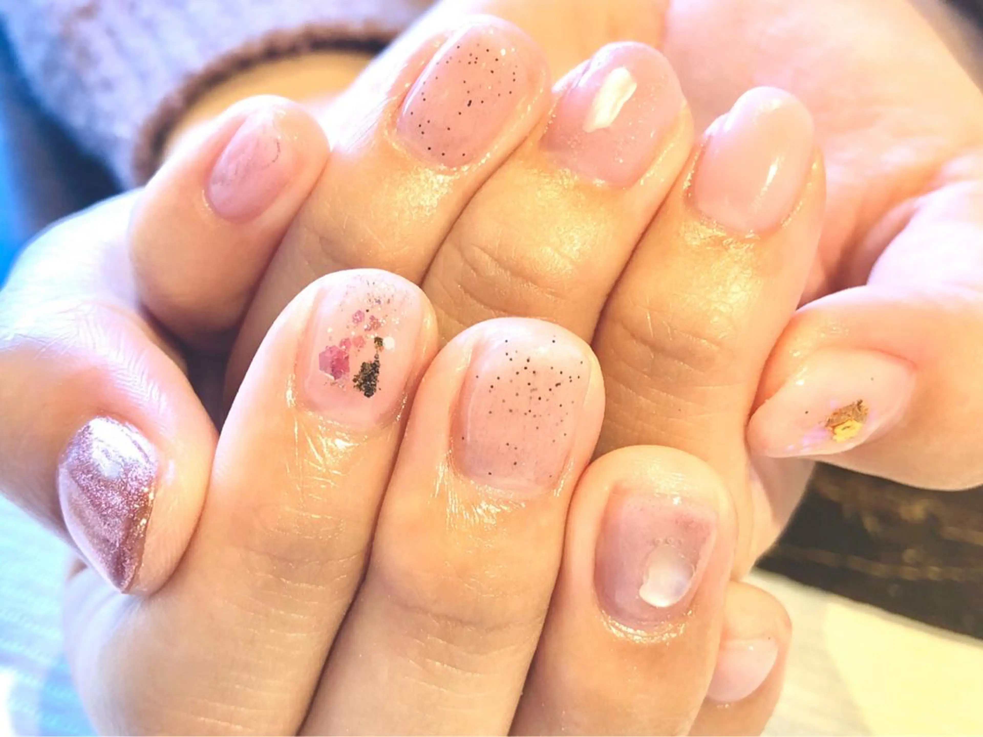 ネイル ニュアンスネイル TRAM-nail moriizumiのネイルデザイン