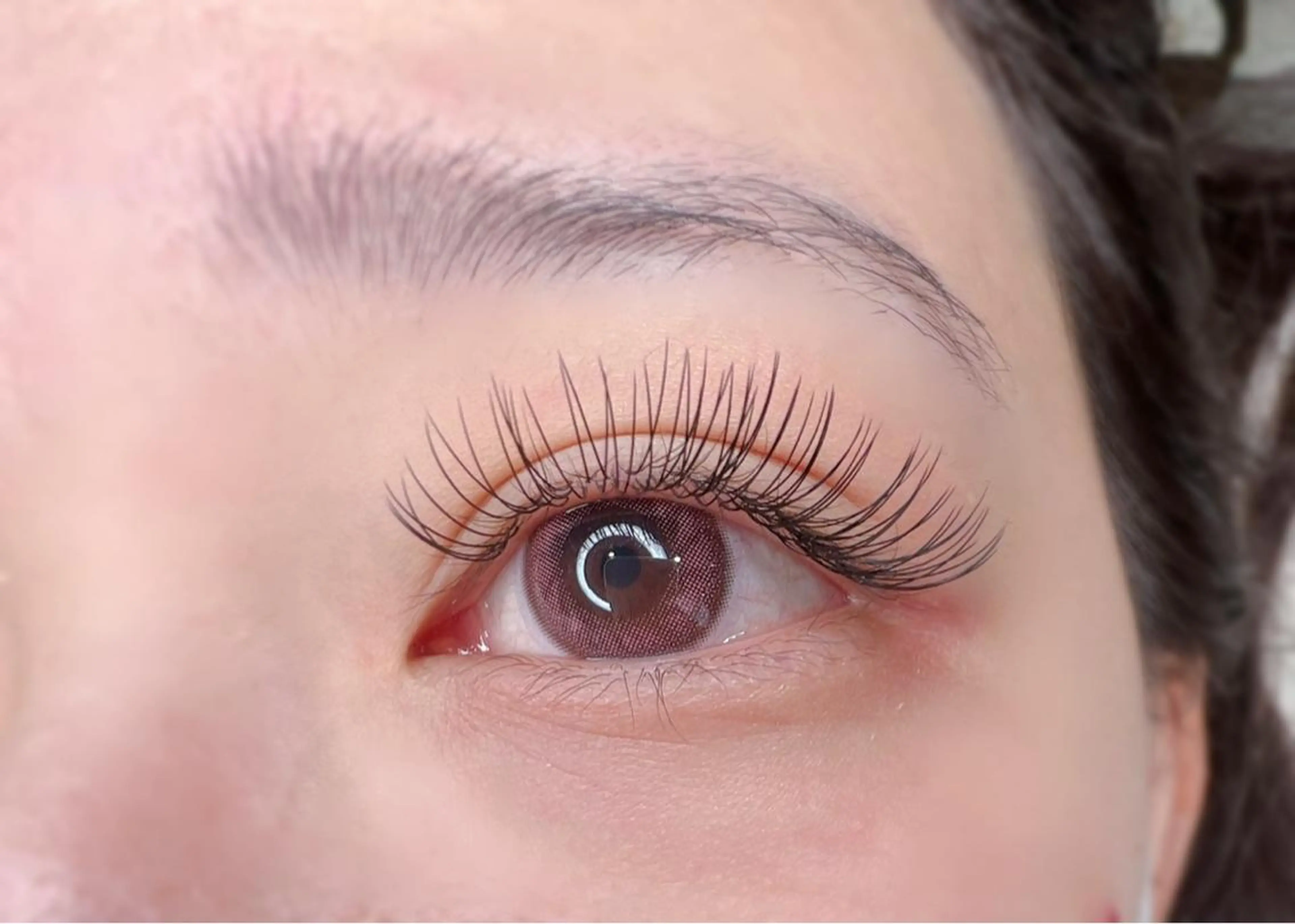 マツエク・マツパ フラットラッシュ マツエク LASHIQ南堀江 奥優美のマツエク・マツパデザイン