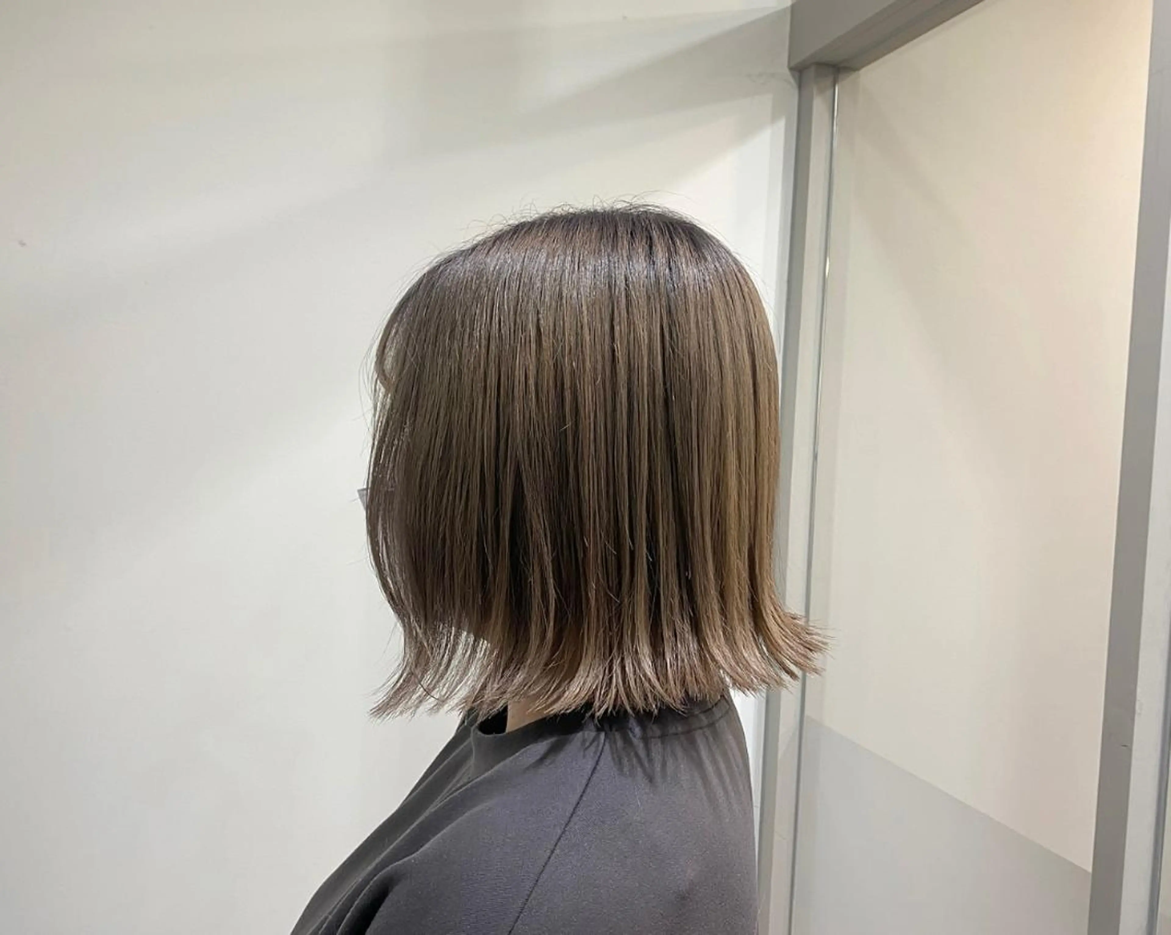 ショート カラー たなか もえなのヘアスタイル