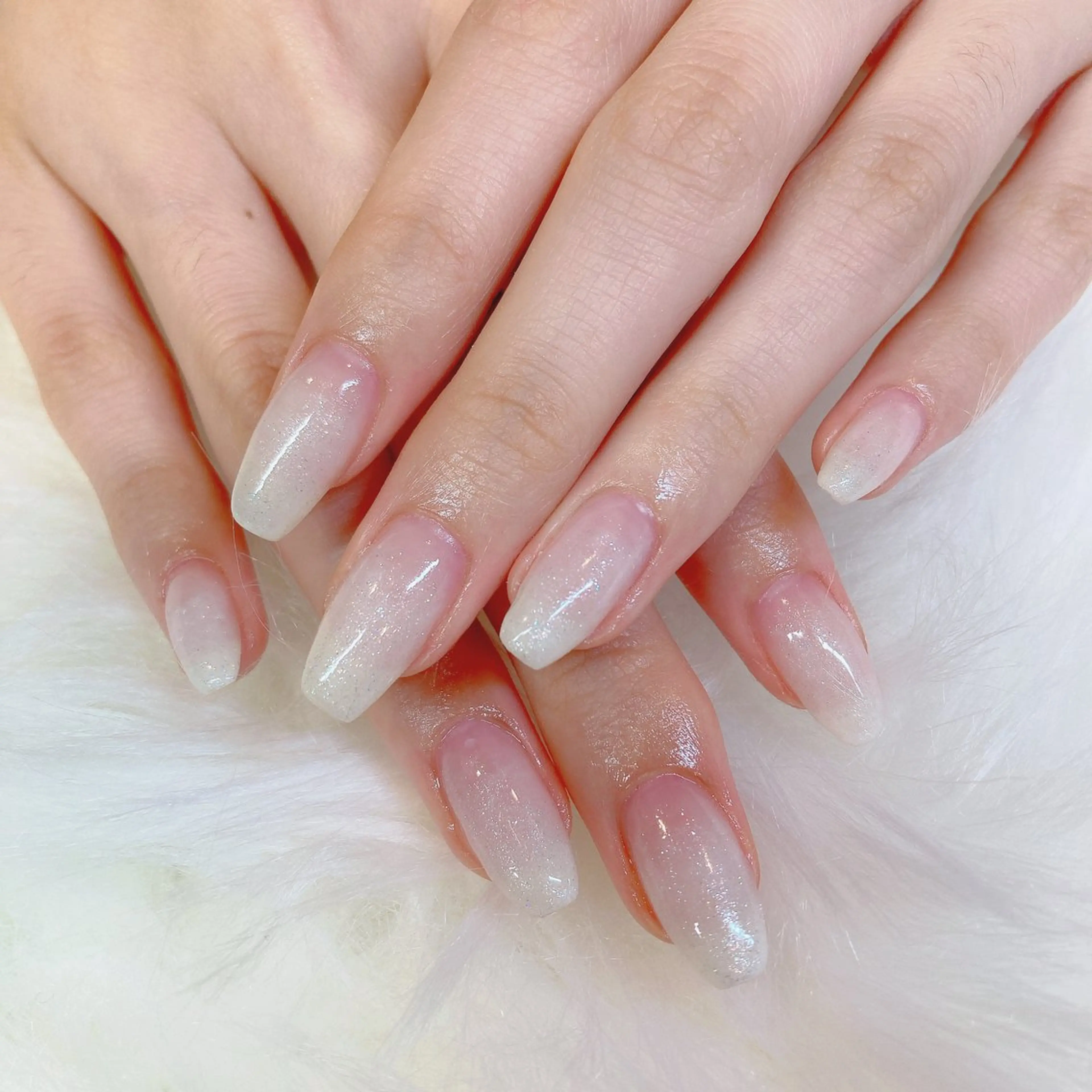 ネイル ラメ(グリッター) ラメグラデーション ハンドネイル kanako nail🌷のネイルデザイン