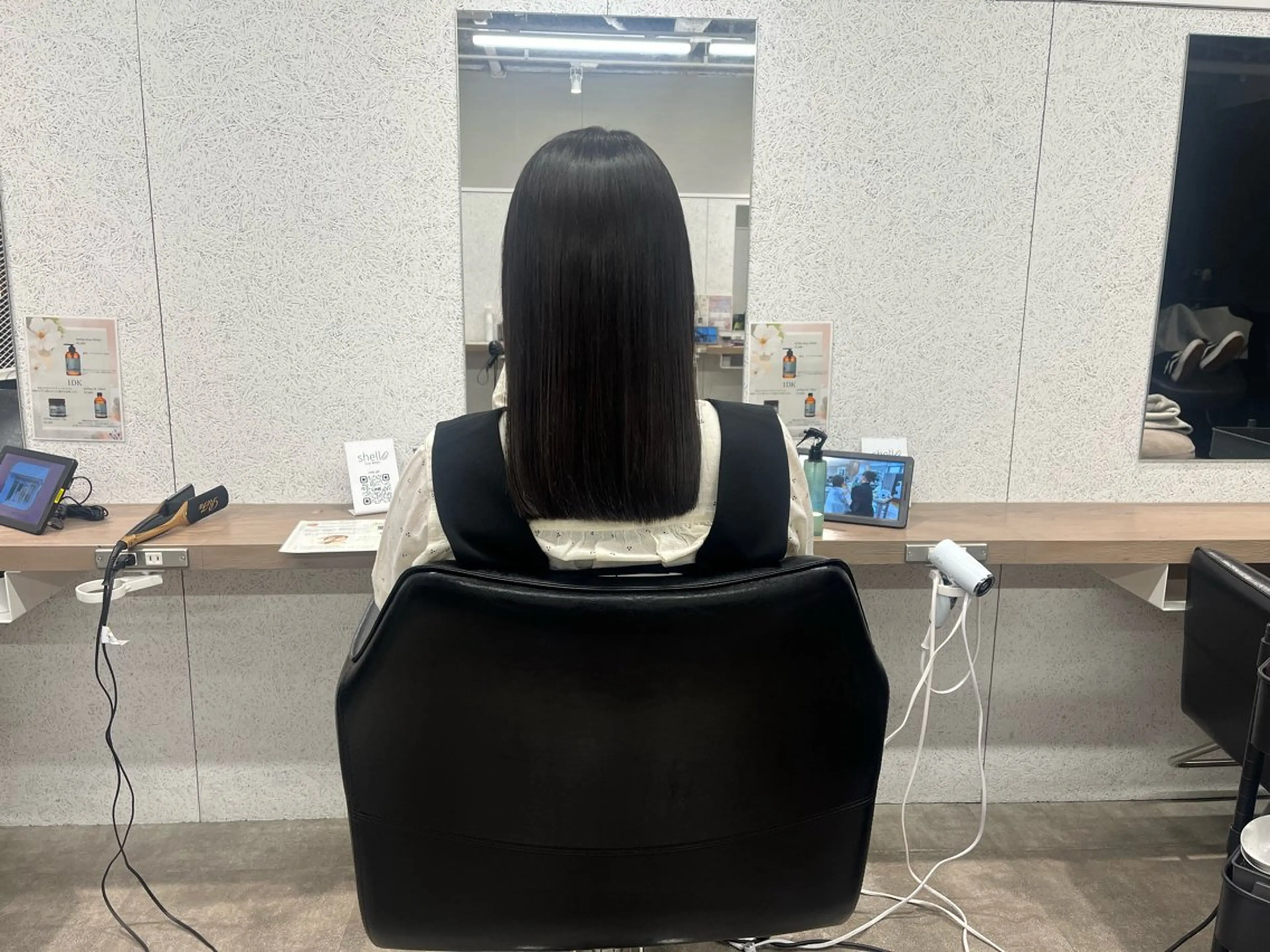 ミディアム 縮毛矯正 🍓艶髪/艶カラー しんたに🌈のヘアスタイル