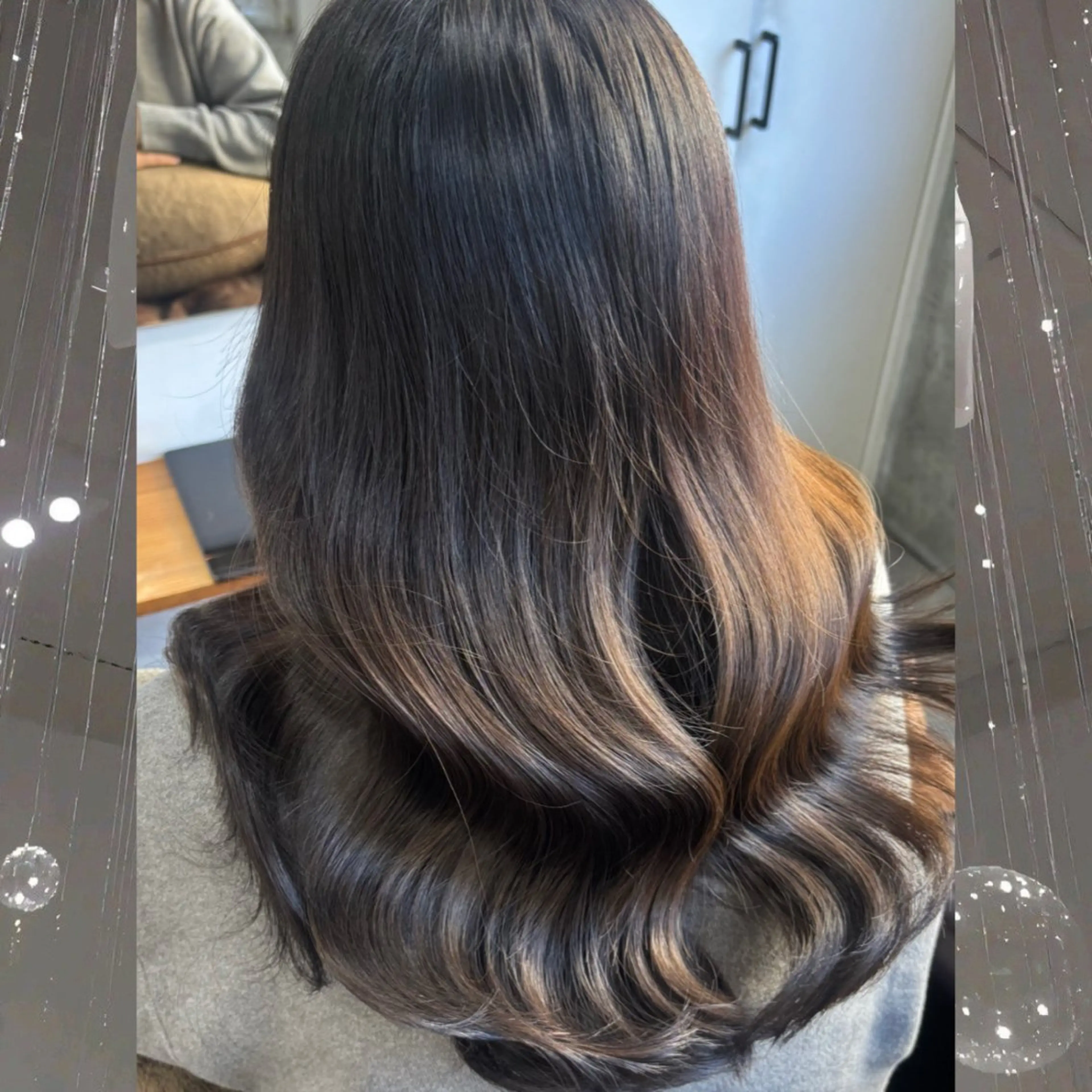 ロング ヘアアレンジ ヘアセット 河原 彩心【練習モデル】のヘアスタイル