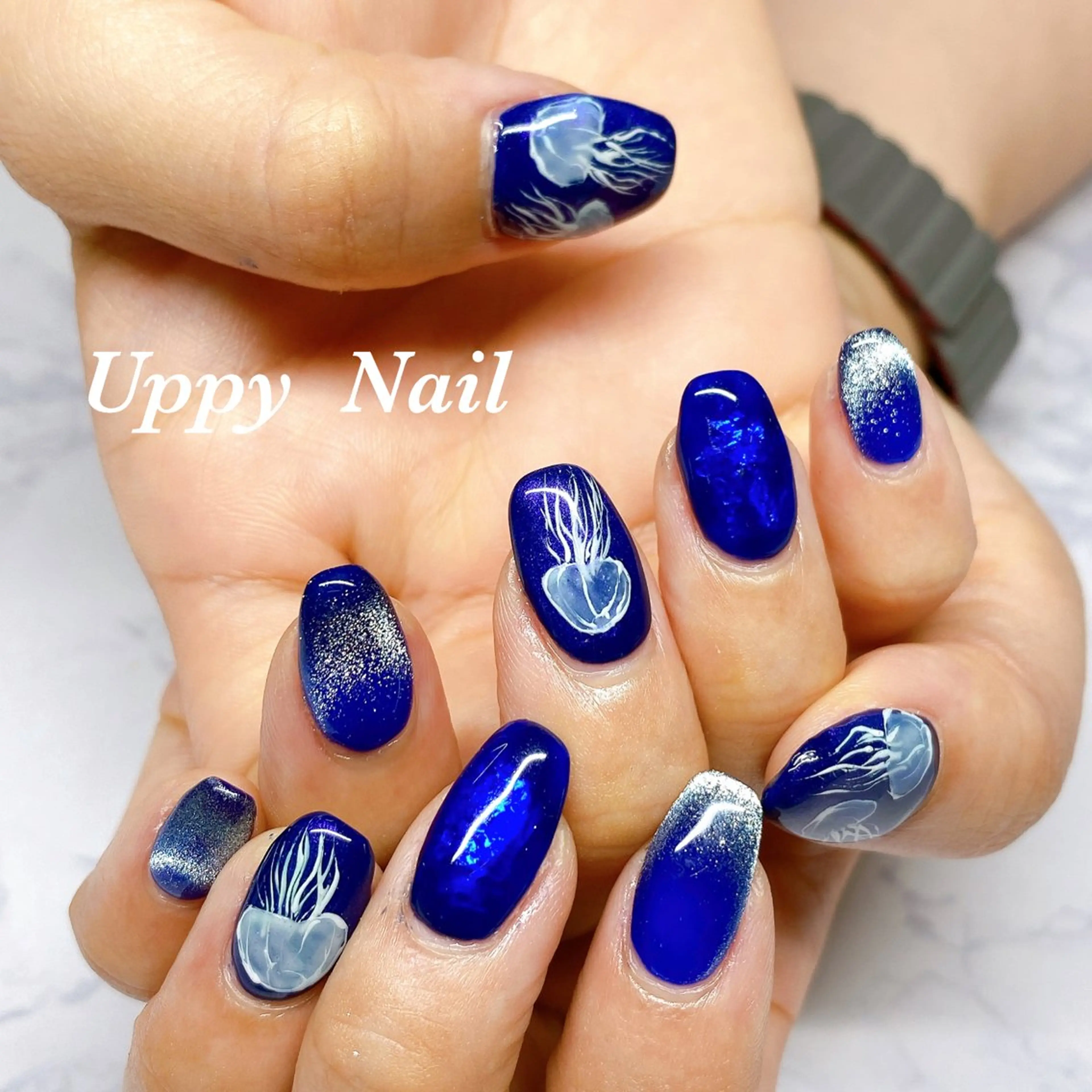 ネイル アートネイル 持ち込み ハンドネイル Uppy Nail ukyoのネイルデザイン