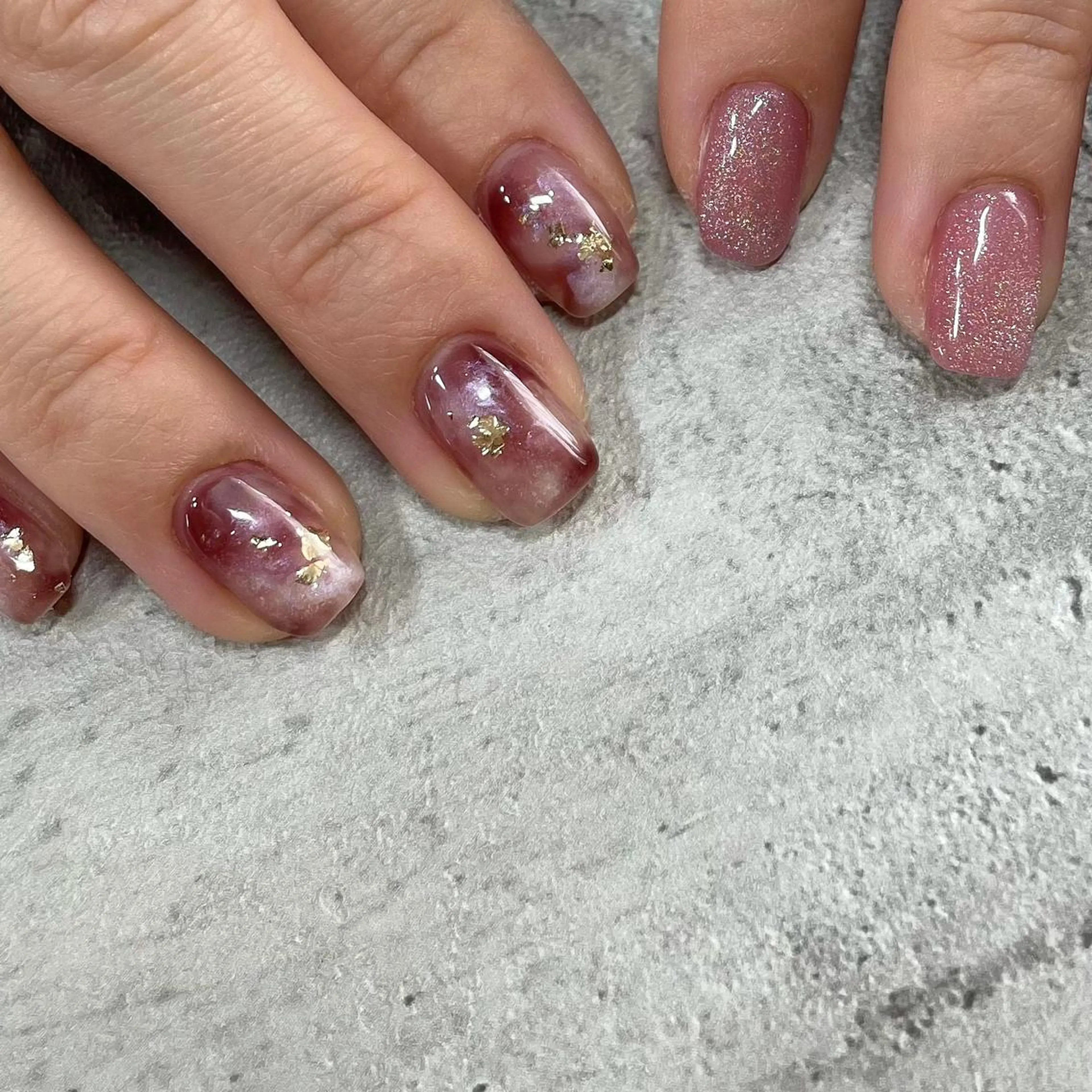 ネイル ジェルネイル 東 千夏のネイルデザイン