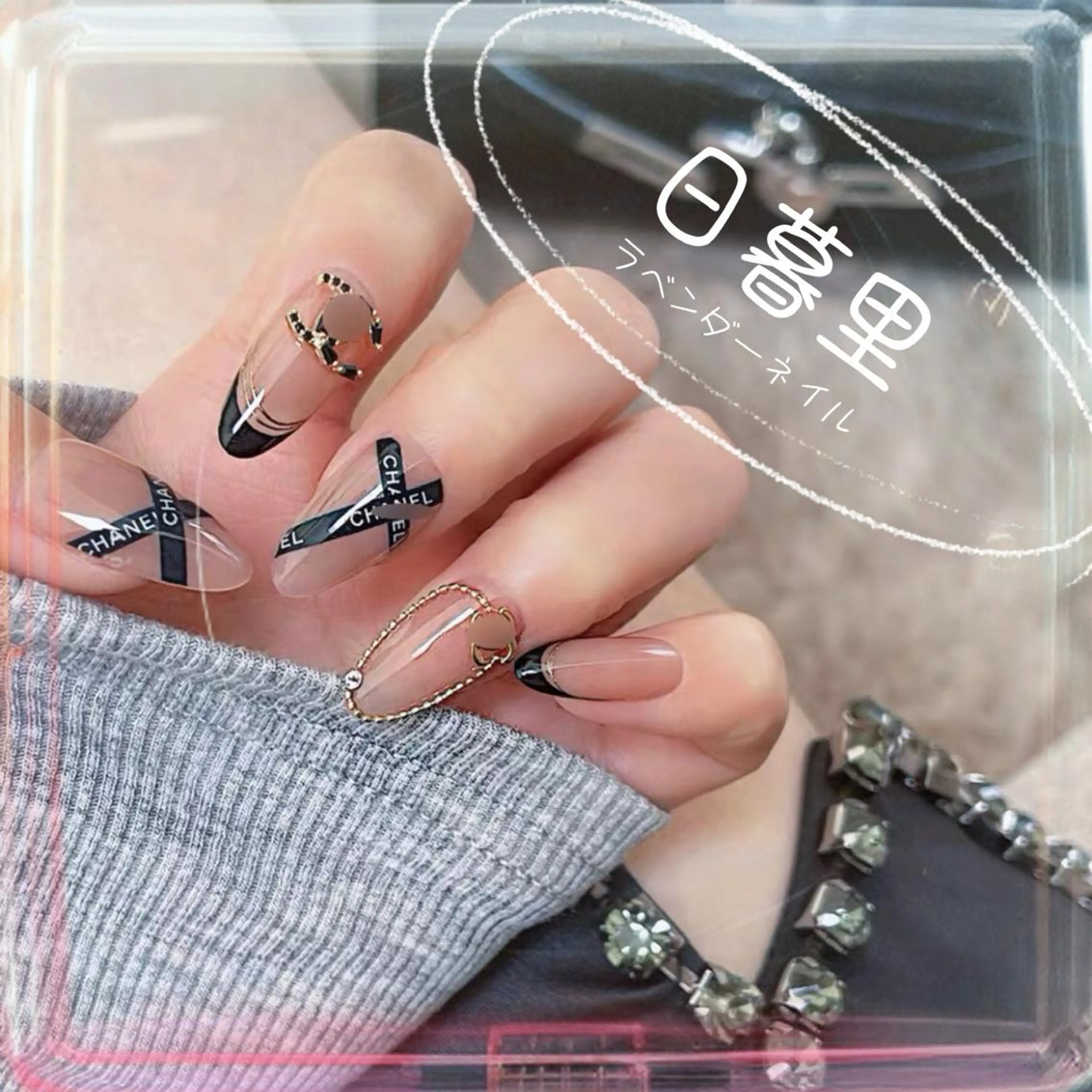 ネイル ラベンダー💖日暮里 ルル💖ネイルのネイルデザイン