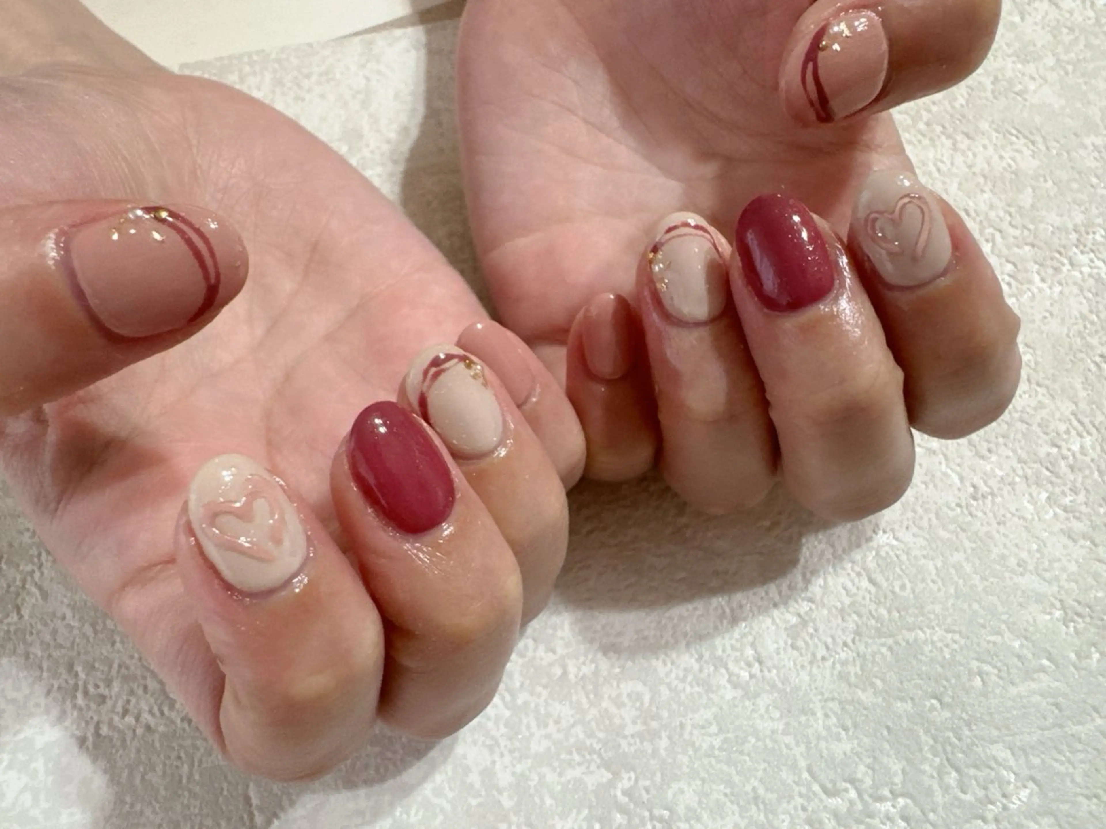 ネイル オーロラネイル フットネイル フレンチネイル ジェルネイル 韓国ネイル kikinail 溝の口のネイルデザイン