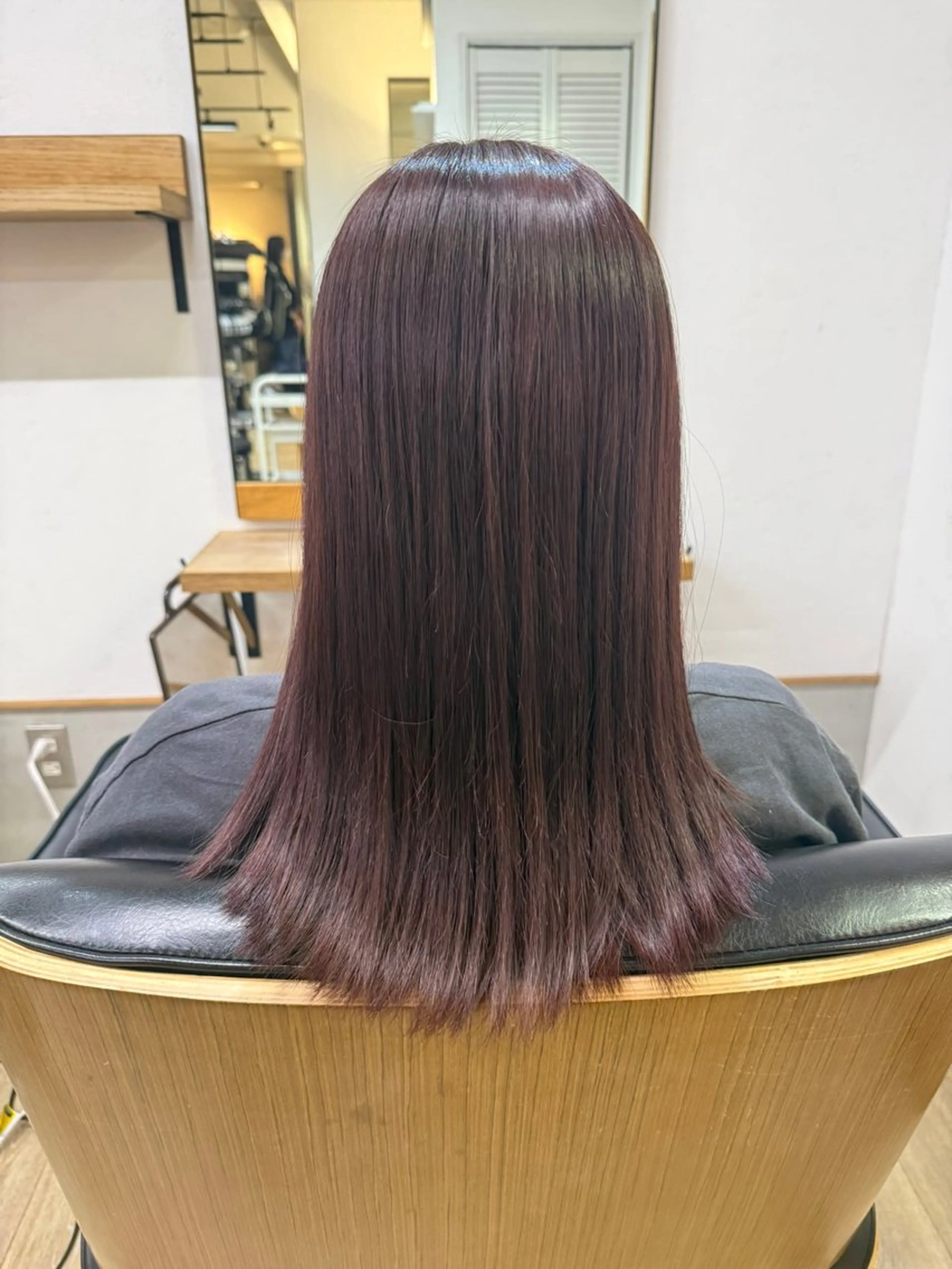ミディアム 德永 なつきのヘアスタイル