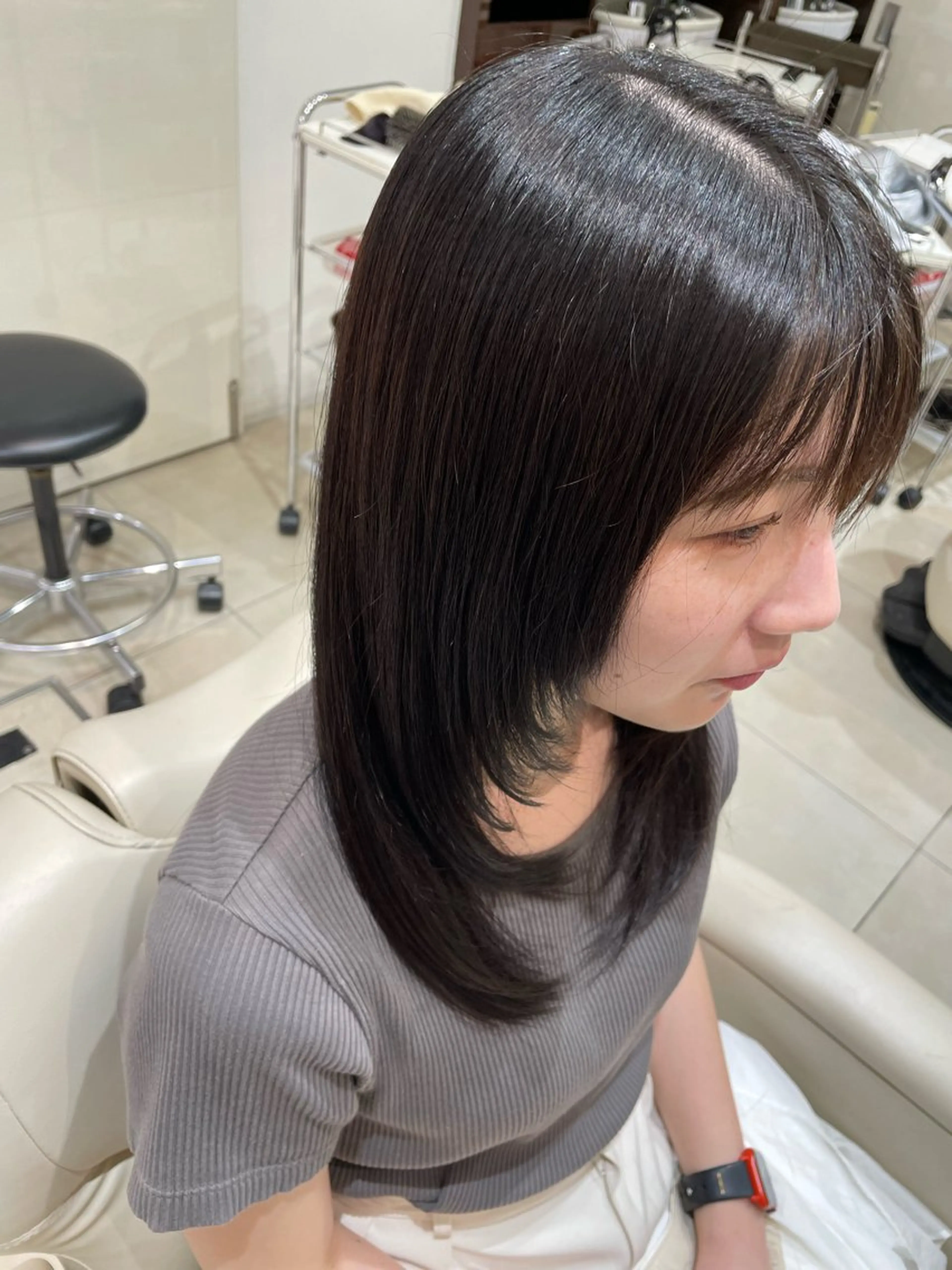 ロング ヘアアレンジ レディースパーマ/ 谷澤佑貴のヘアスタイル