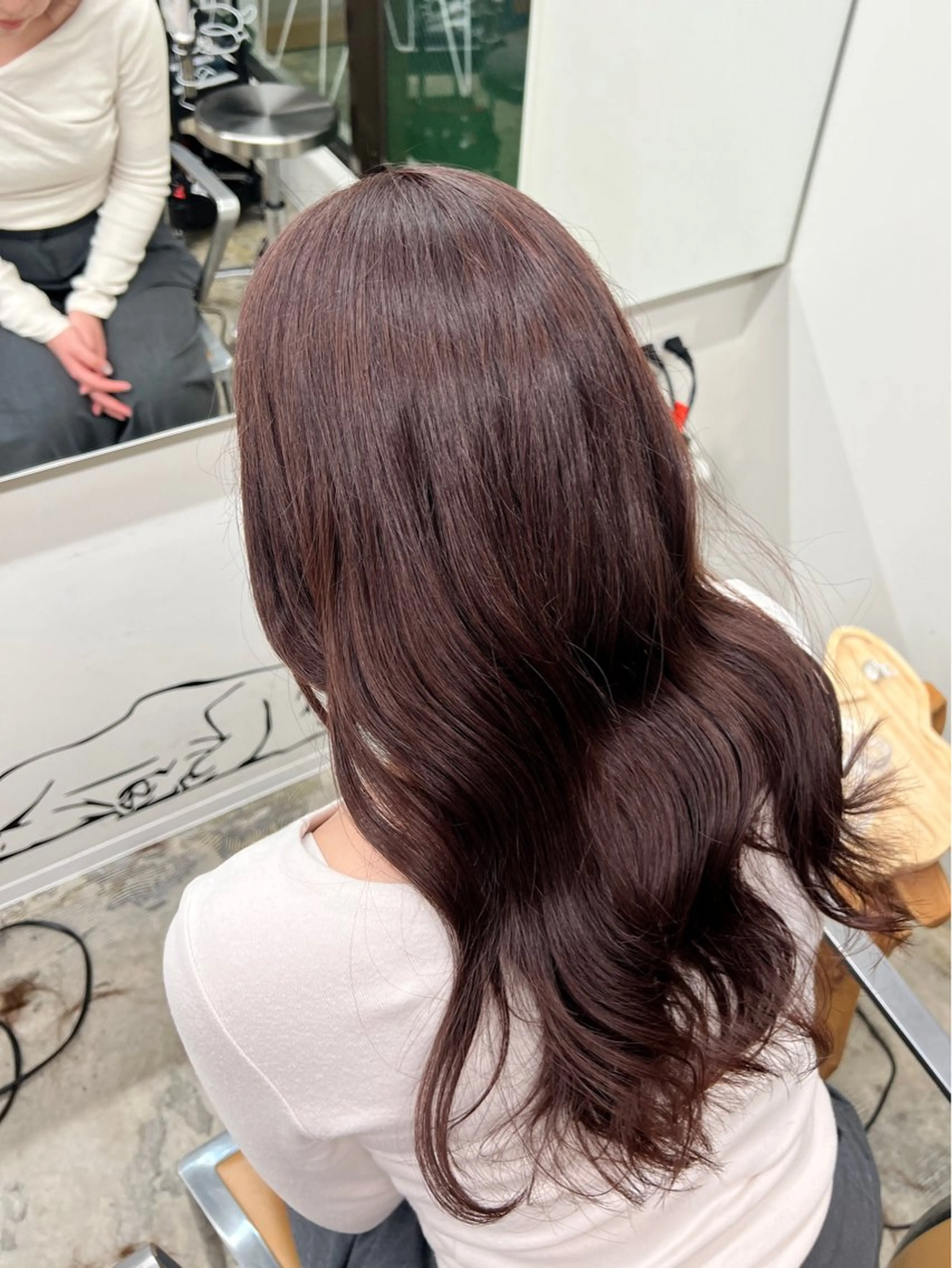 カラー ヘアカラー トリートメント 👽RARA/ 艶カラー/港区芝浦のヘアスタイル