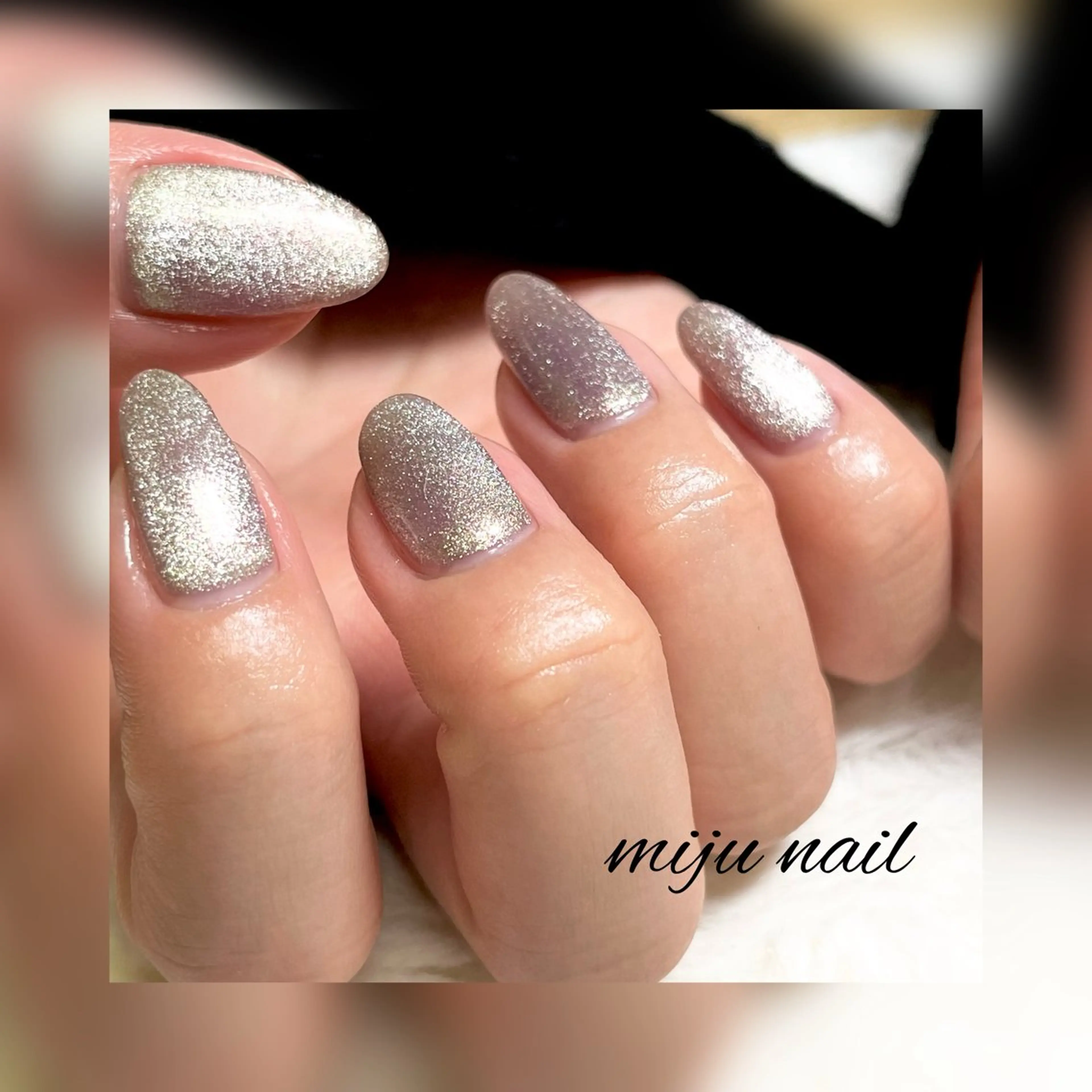 ネイル ❁miju nail 大人上品/自爪育成のネイルデザイン
