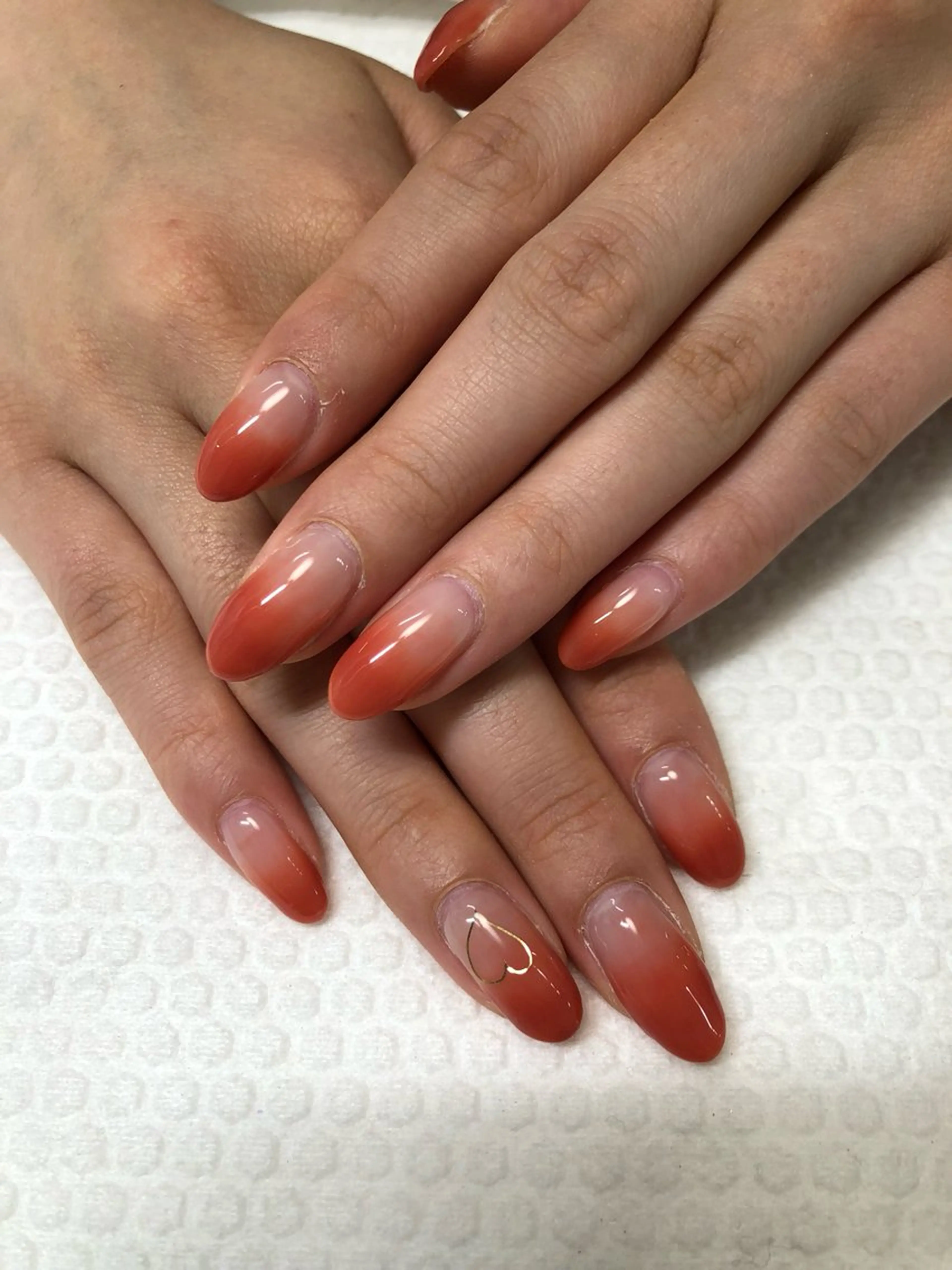 ネイル グラデーション ハンドネイル Tsujita Yasukoのネイルデザイン