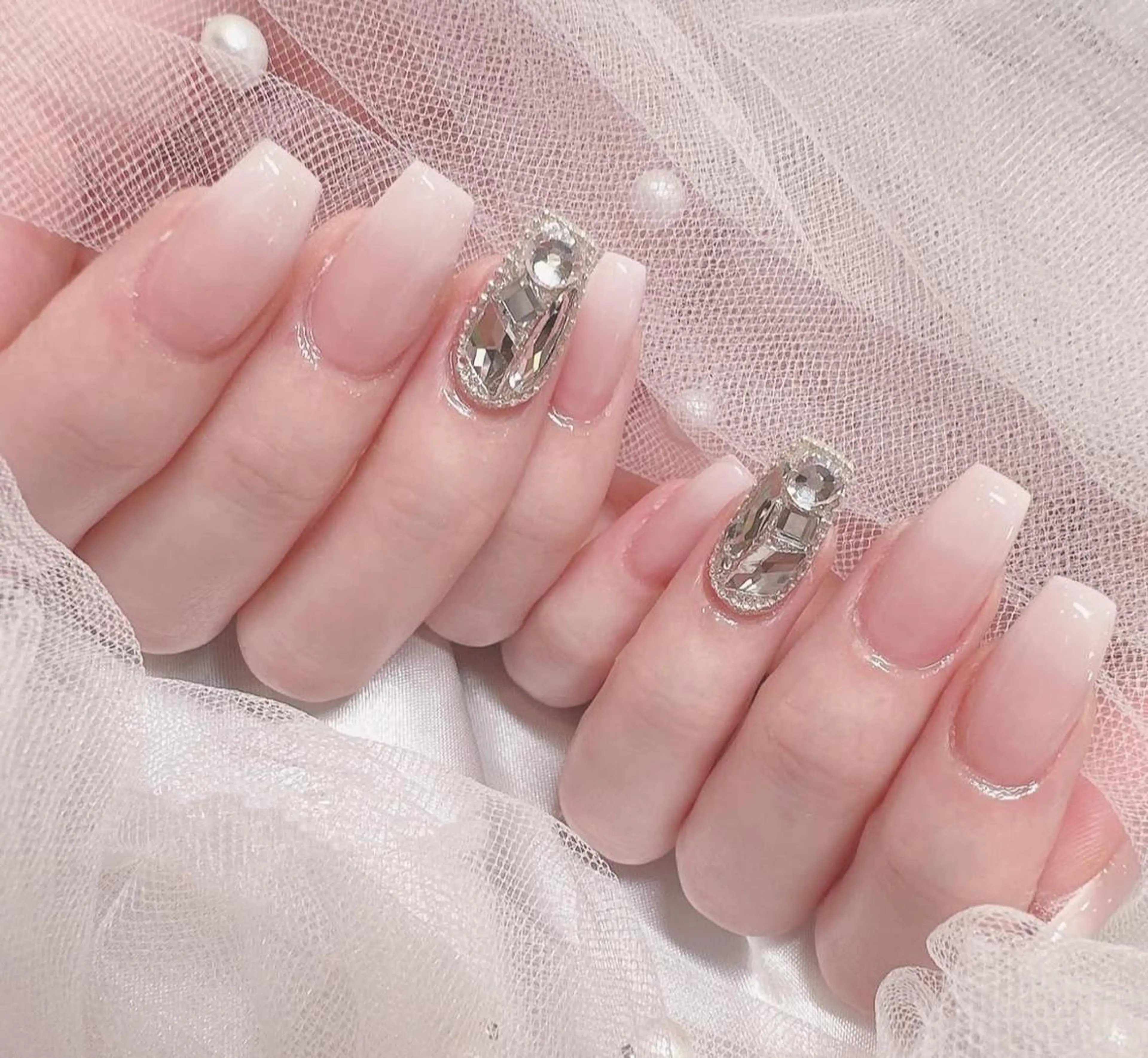 ネイル 🎀ゆうず 𝜗𝜚 ྀིのネイルデザイン
