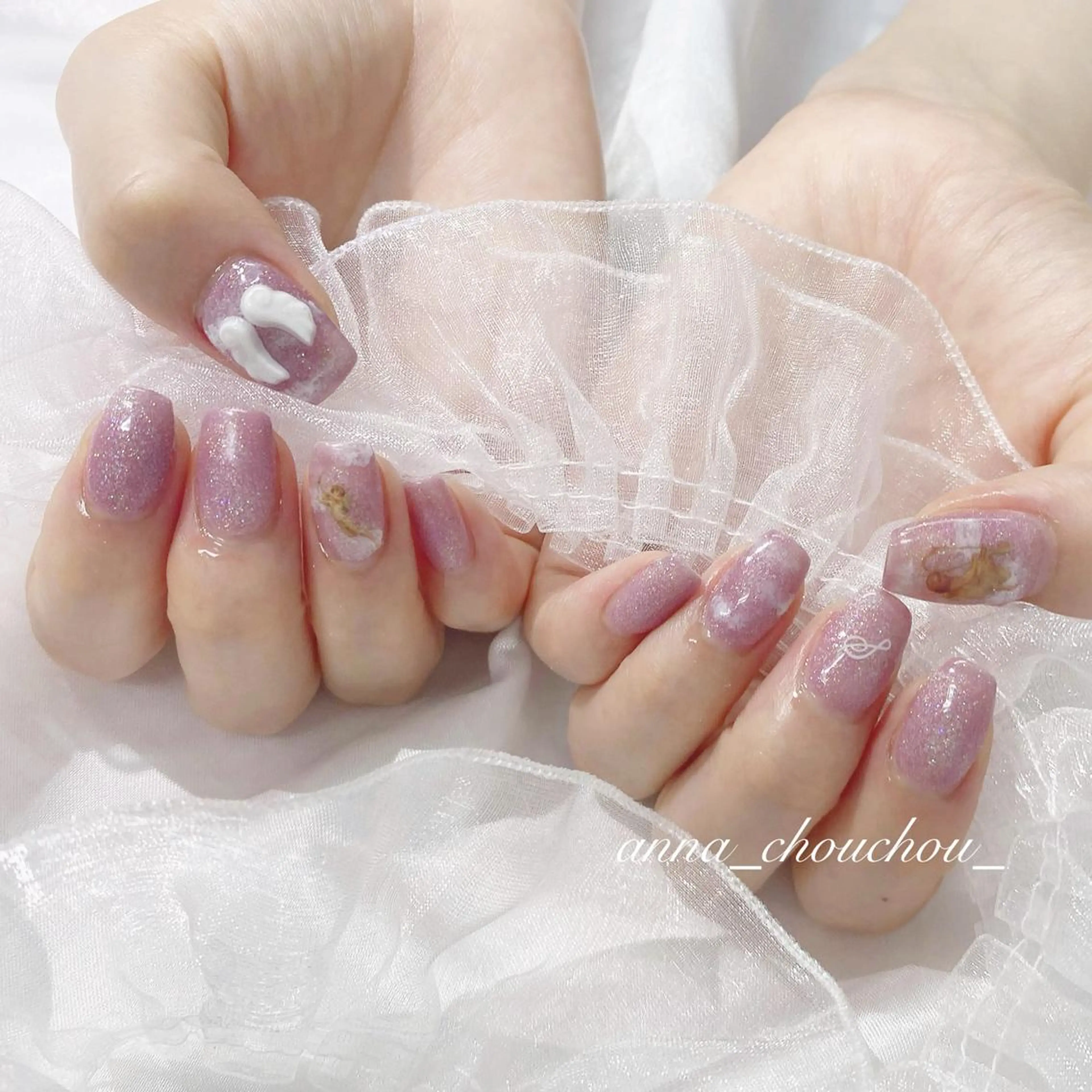 ネイル ジェルネイル Anna Sano⭐️のネイルデザイン