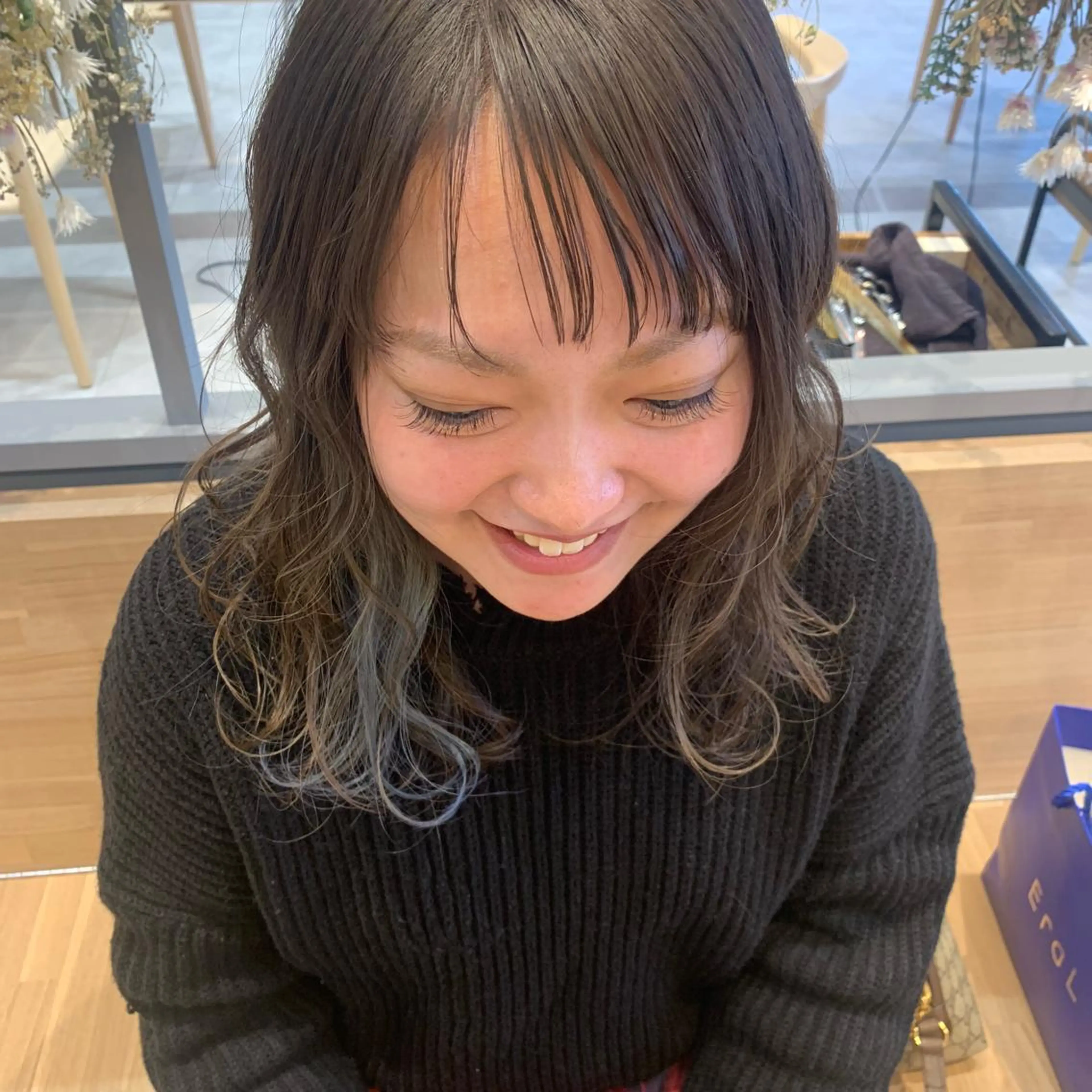 カラー mu ku.のヘアスタイル