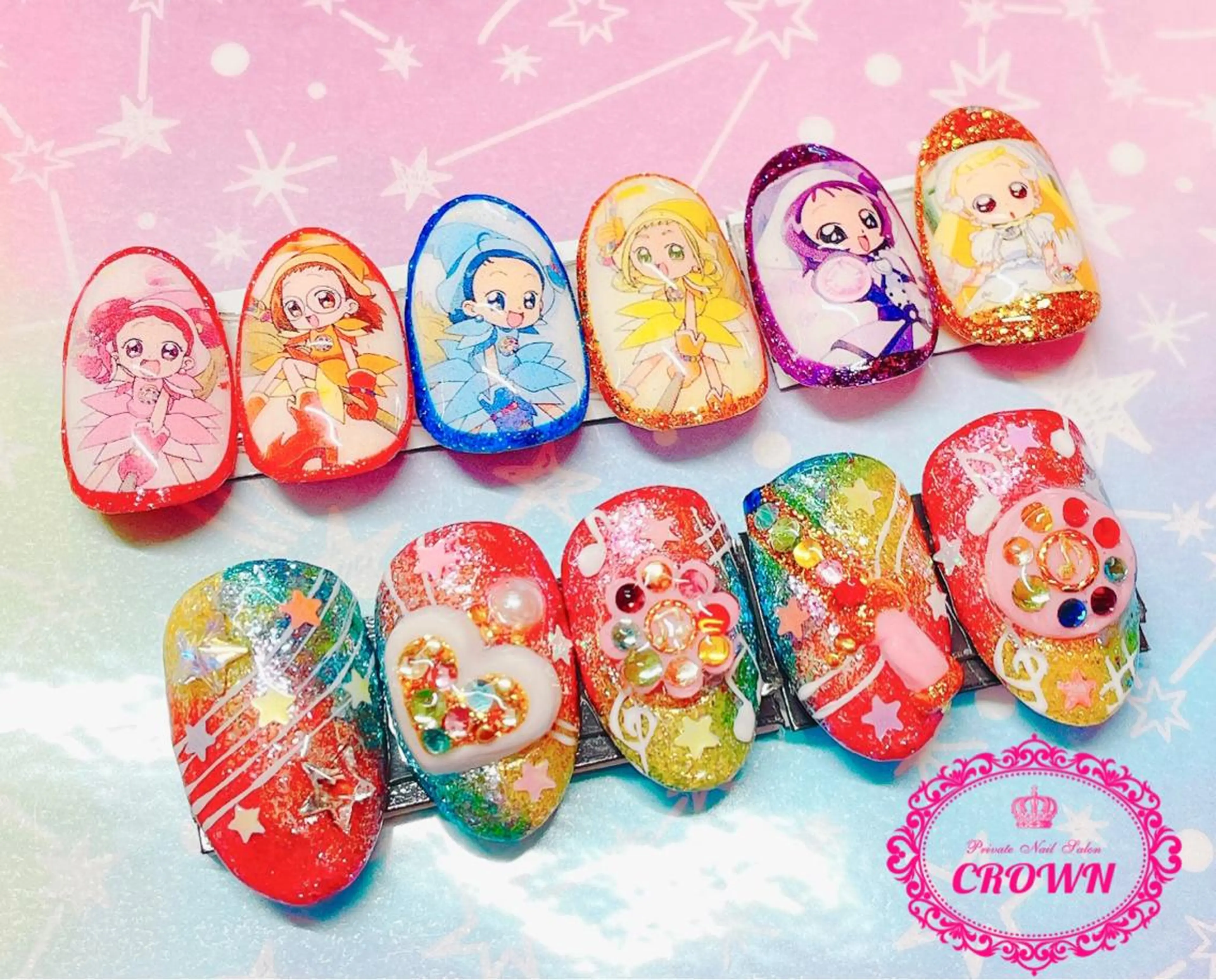 ネイル ハンドネイル CROWN プライベートサロンのネイルデザイン