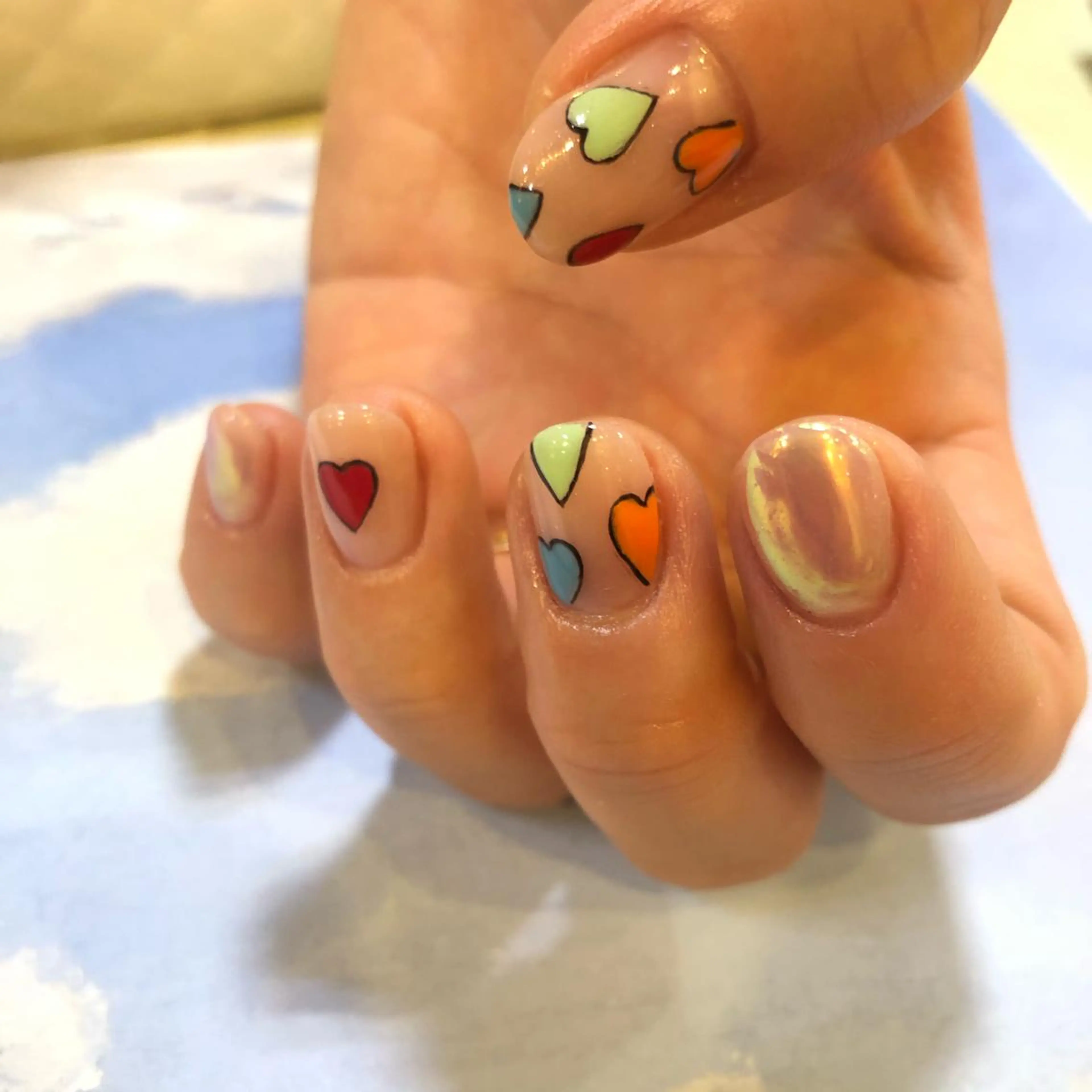 ネイル 自由が丘✳︎奥沢 nail söpöのネイルデザイン