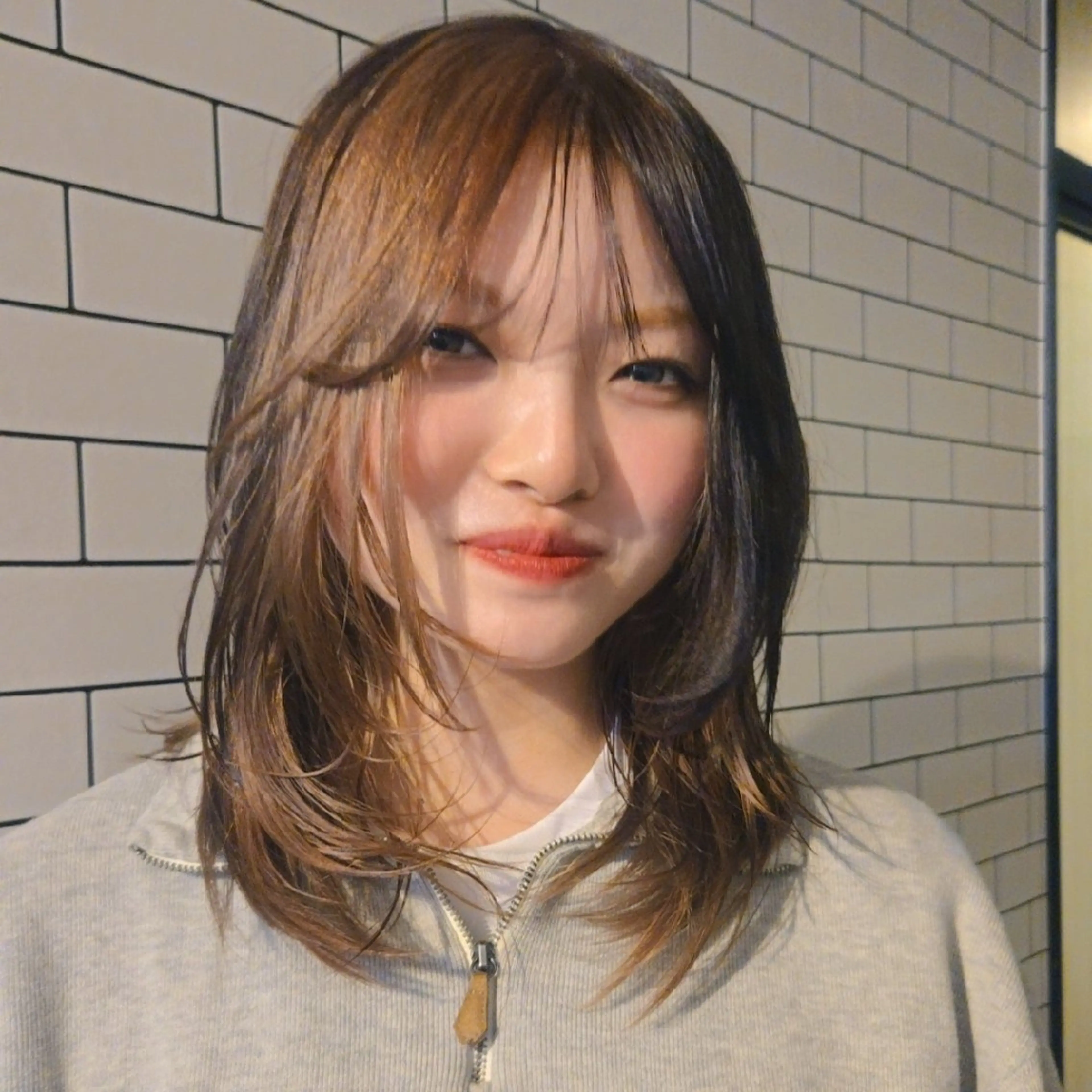 カラー デザインカラー ヘアカラー トリートメント ブリーチ┊︎縮毛矯正 特化◎mikuのヘアスタイル