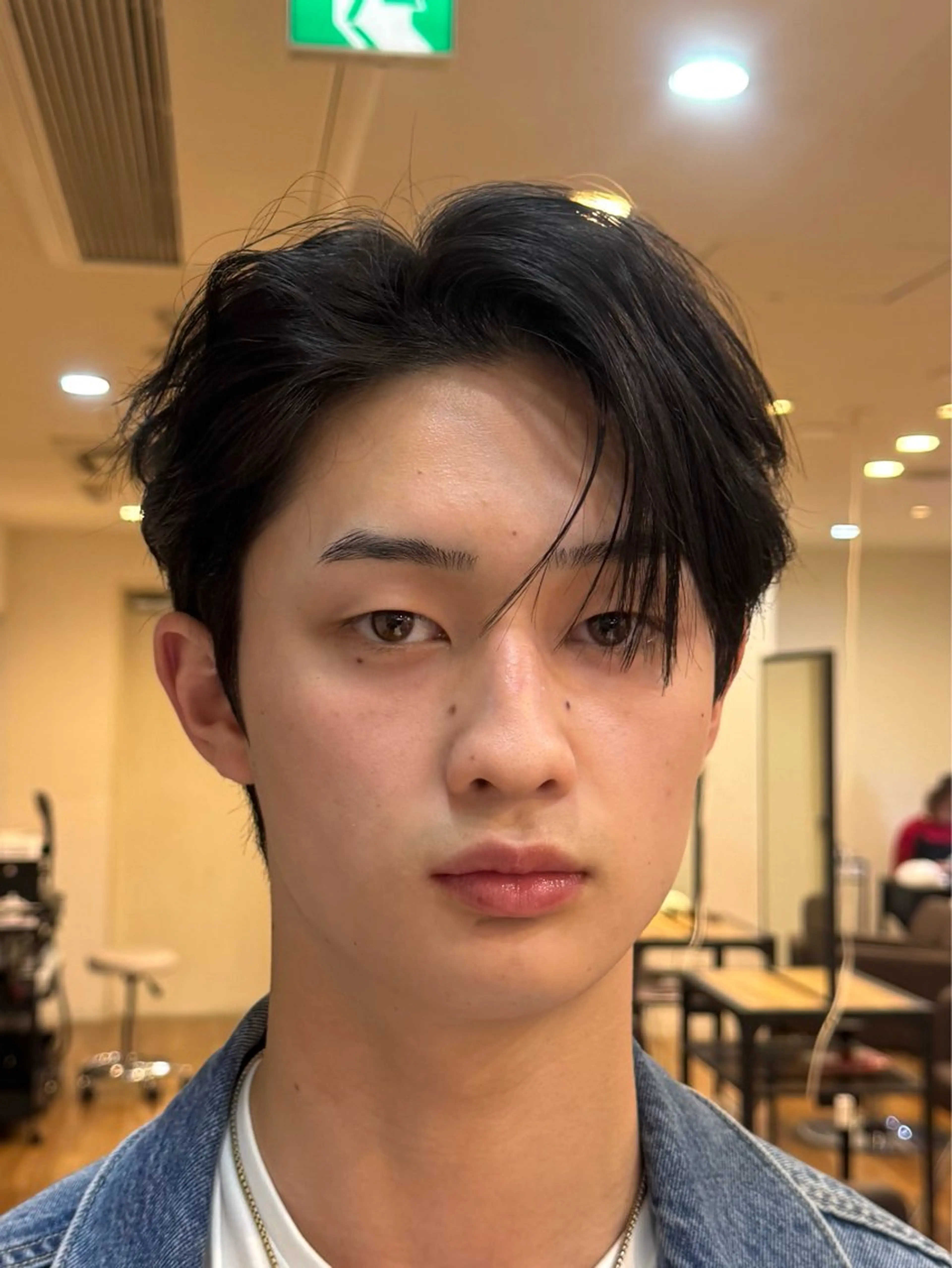 ショート パーマ メンズ カット パーマ トリートメント 吉祥寺/ダウンパーマ メンズ韓国ヘア/桑本のヘアスタイル