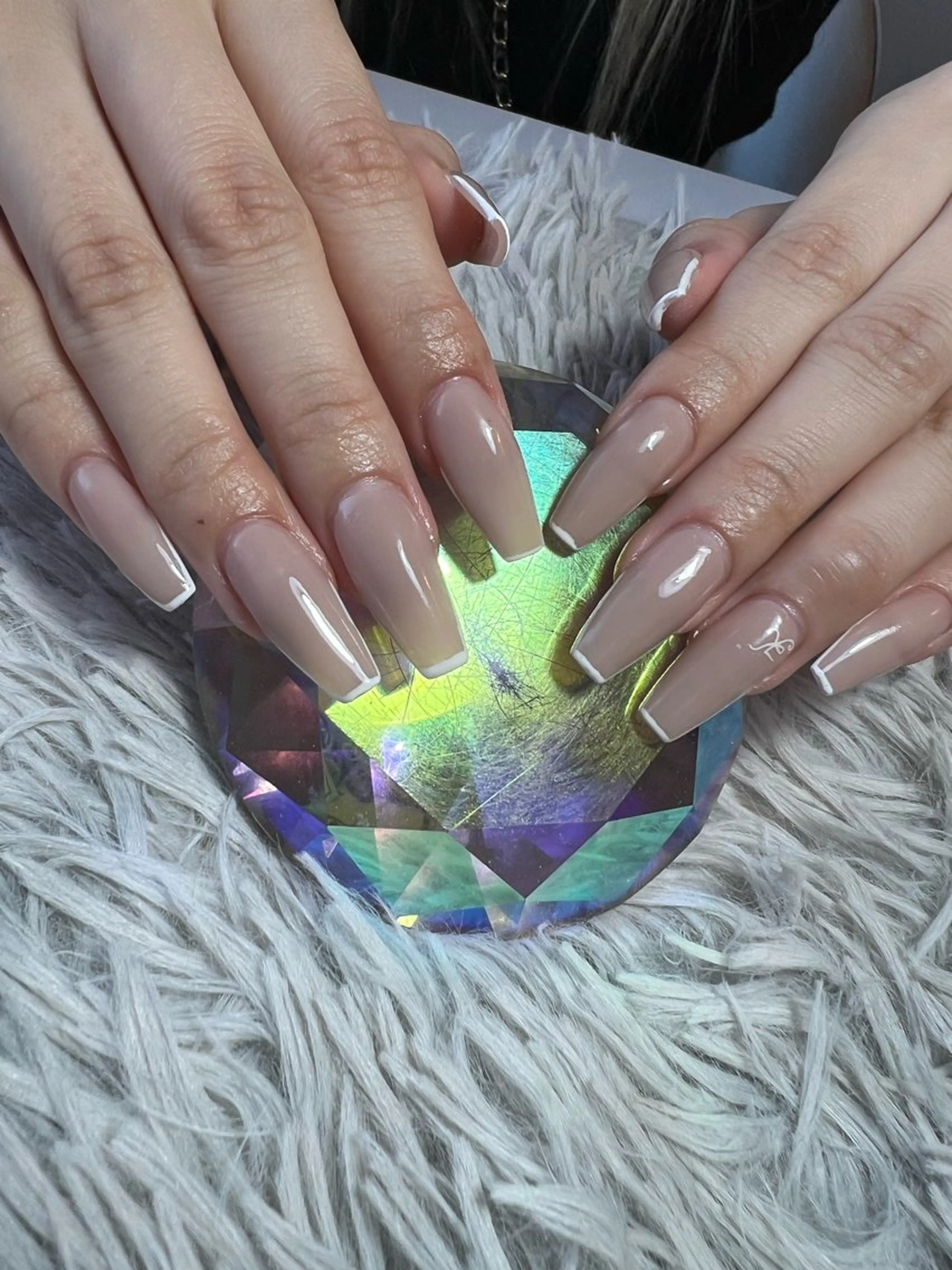 ネイル スカルプネイル ハンドネイル シェヌネイル JURAのネイルデザイン