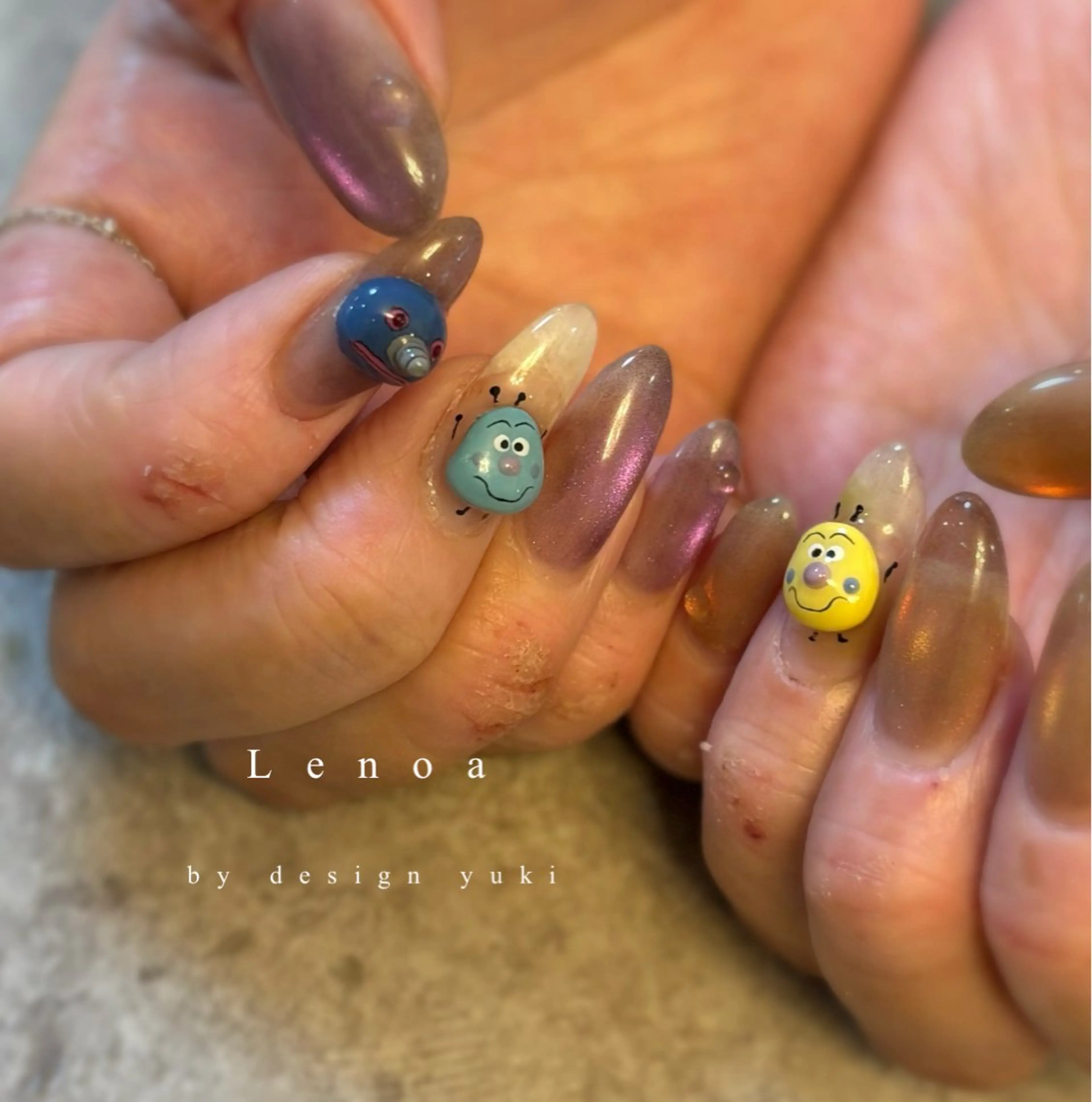 ネイル ハンドネイル Lenoa Yukiのネイルデザイン