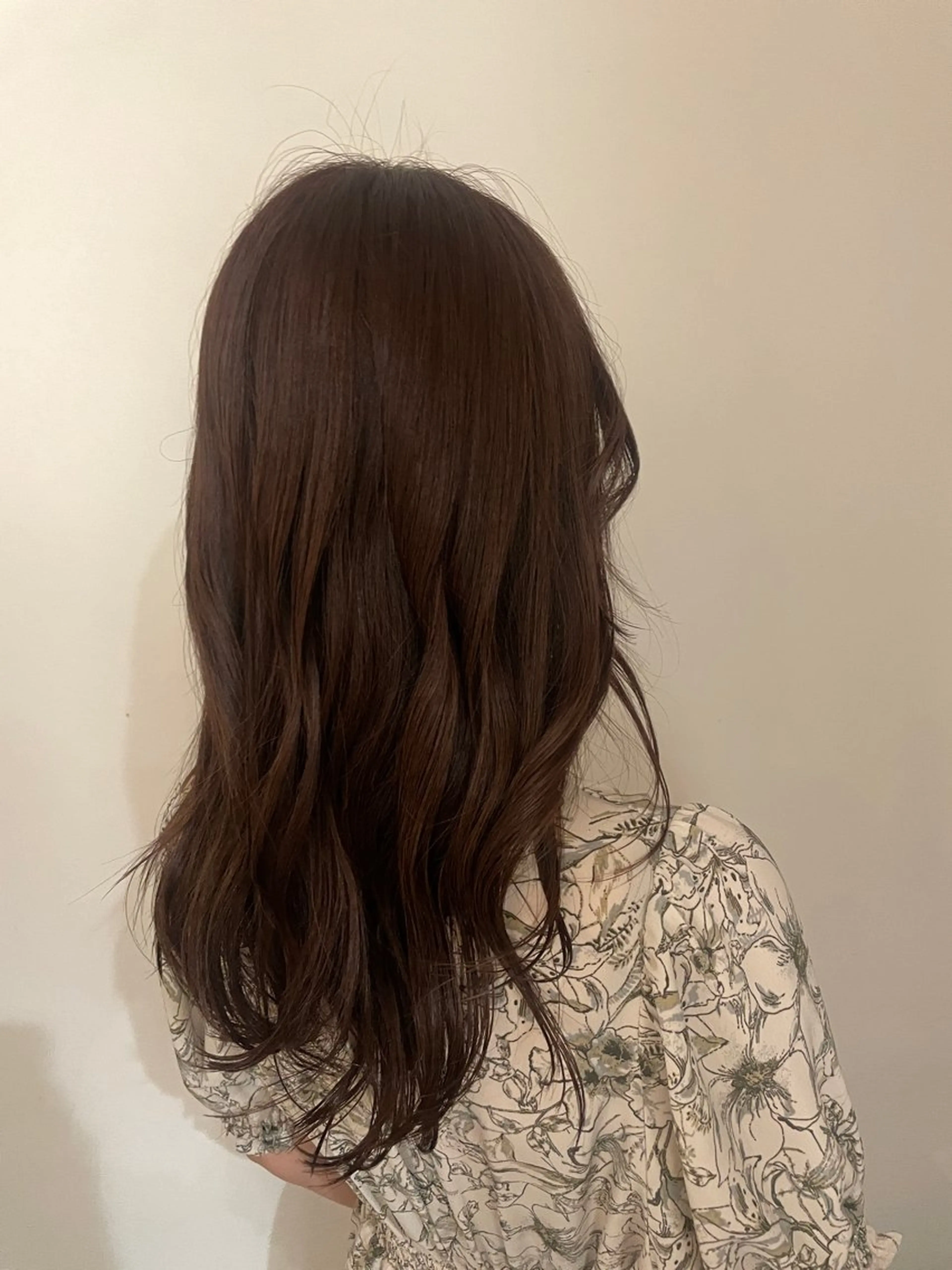 ロング ピンクブラウン 韓国レイヤー/透明感 カラー/Harukiのヘアスタイル