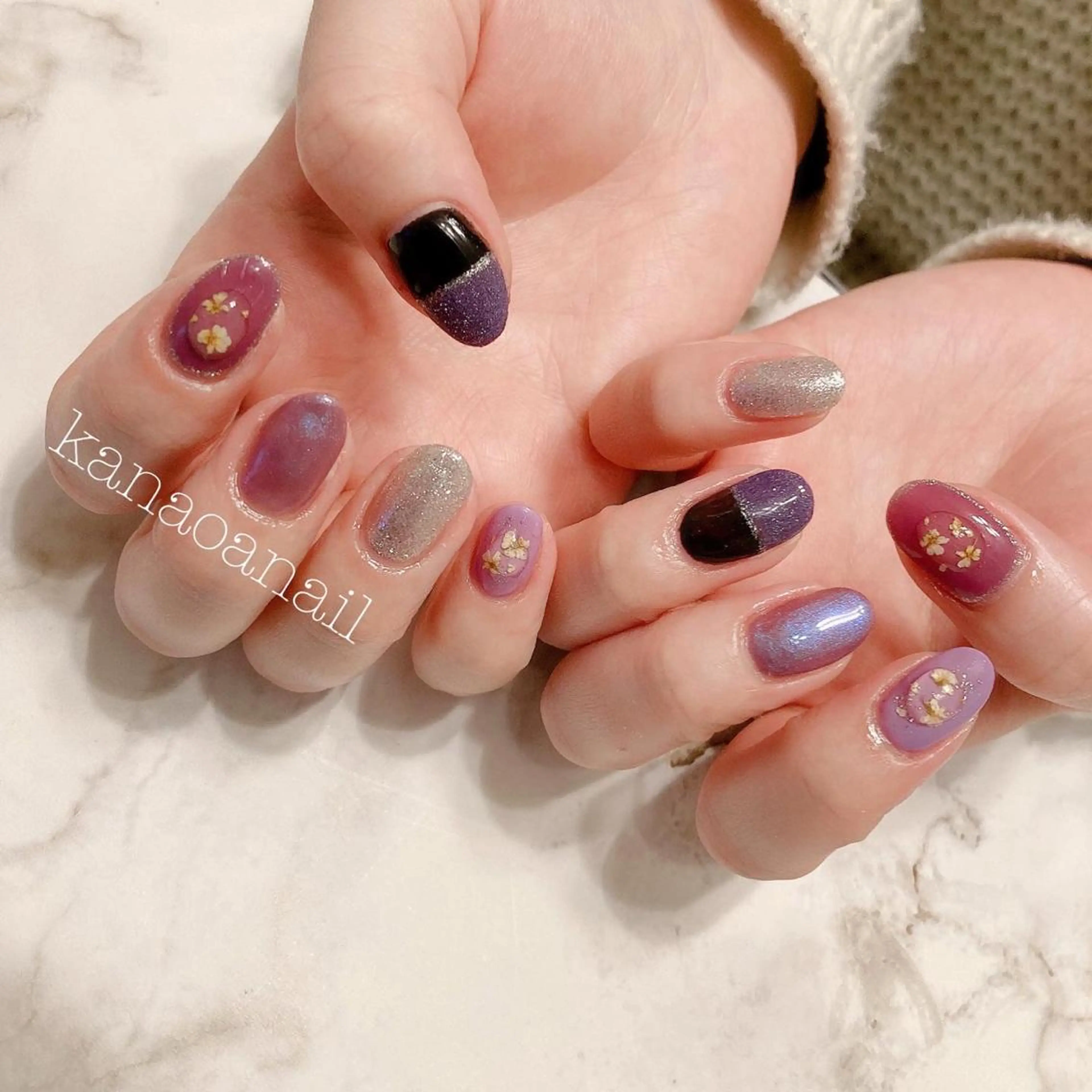 ネイル kanaoa nailのネイルデザイン