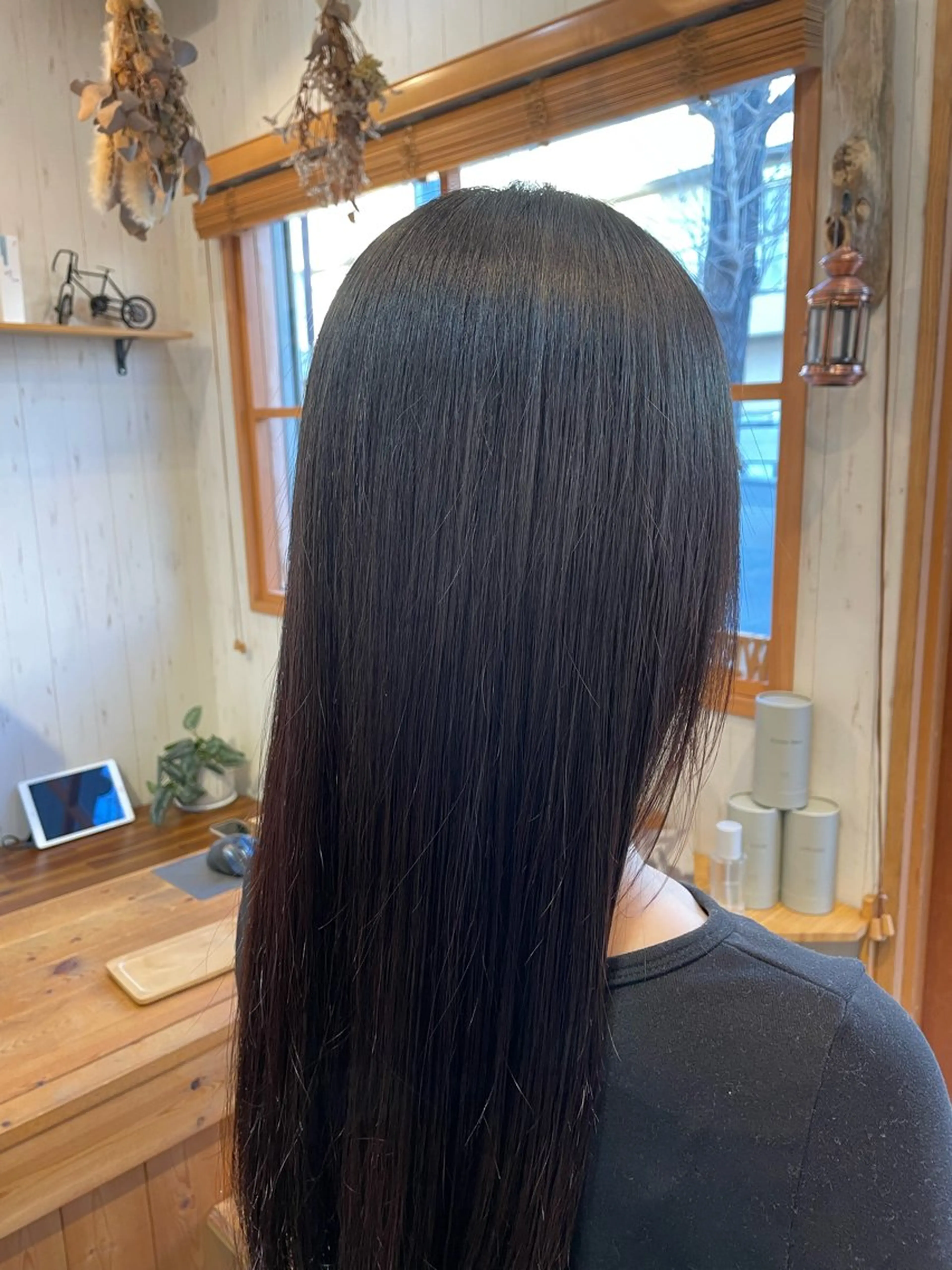 ロング パーマ 🪻二宮俊カットモデ ル縮毛矯正募集🪻のヘアスタイル