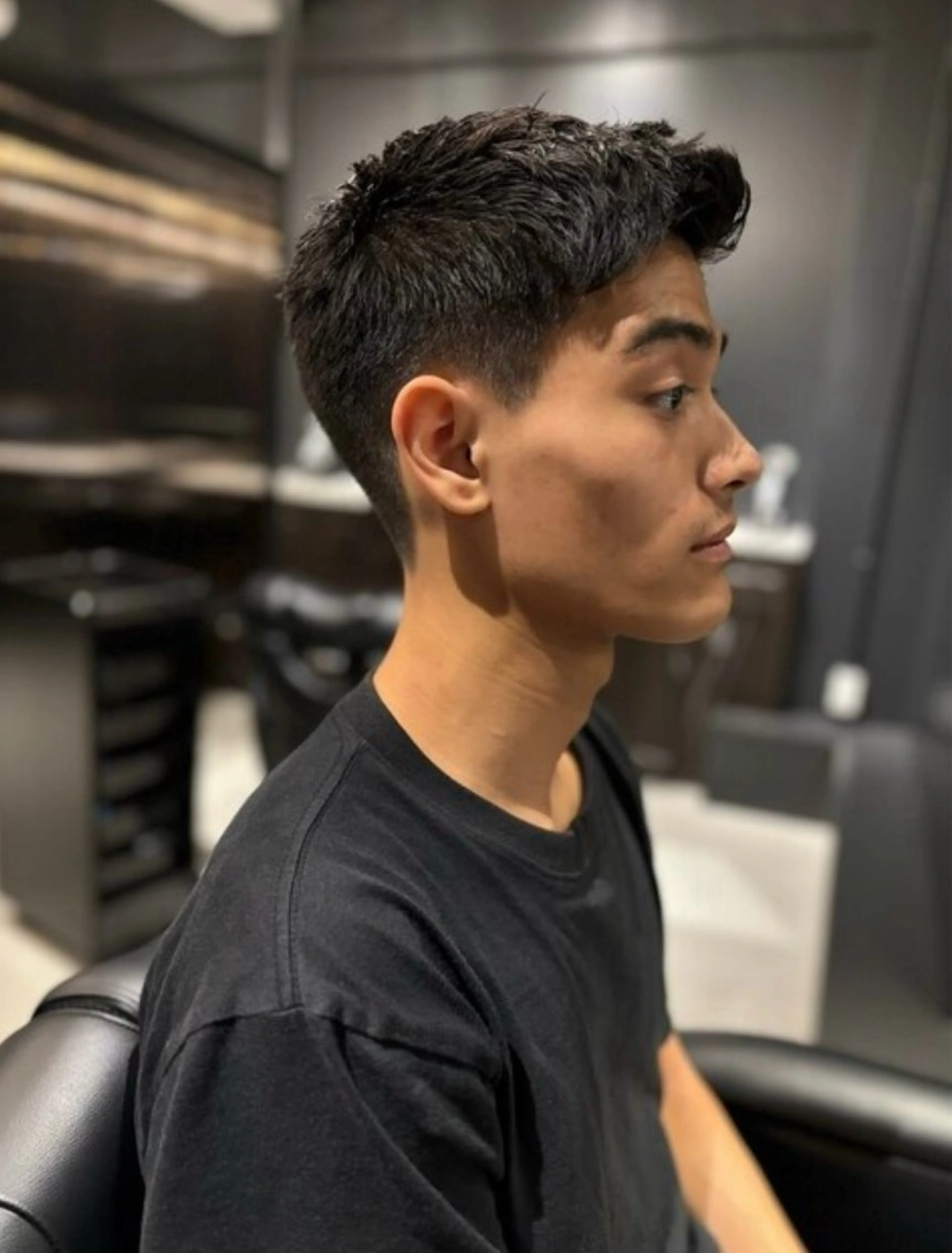 ショート メンズ 海外メンズヘア/ イケオジヘア/千歳のヘアスタイル