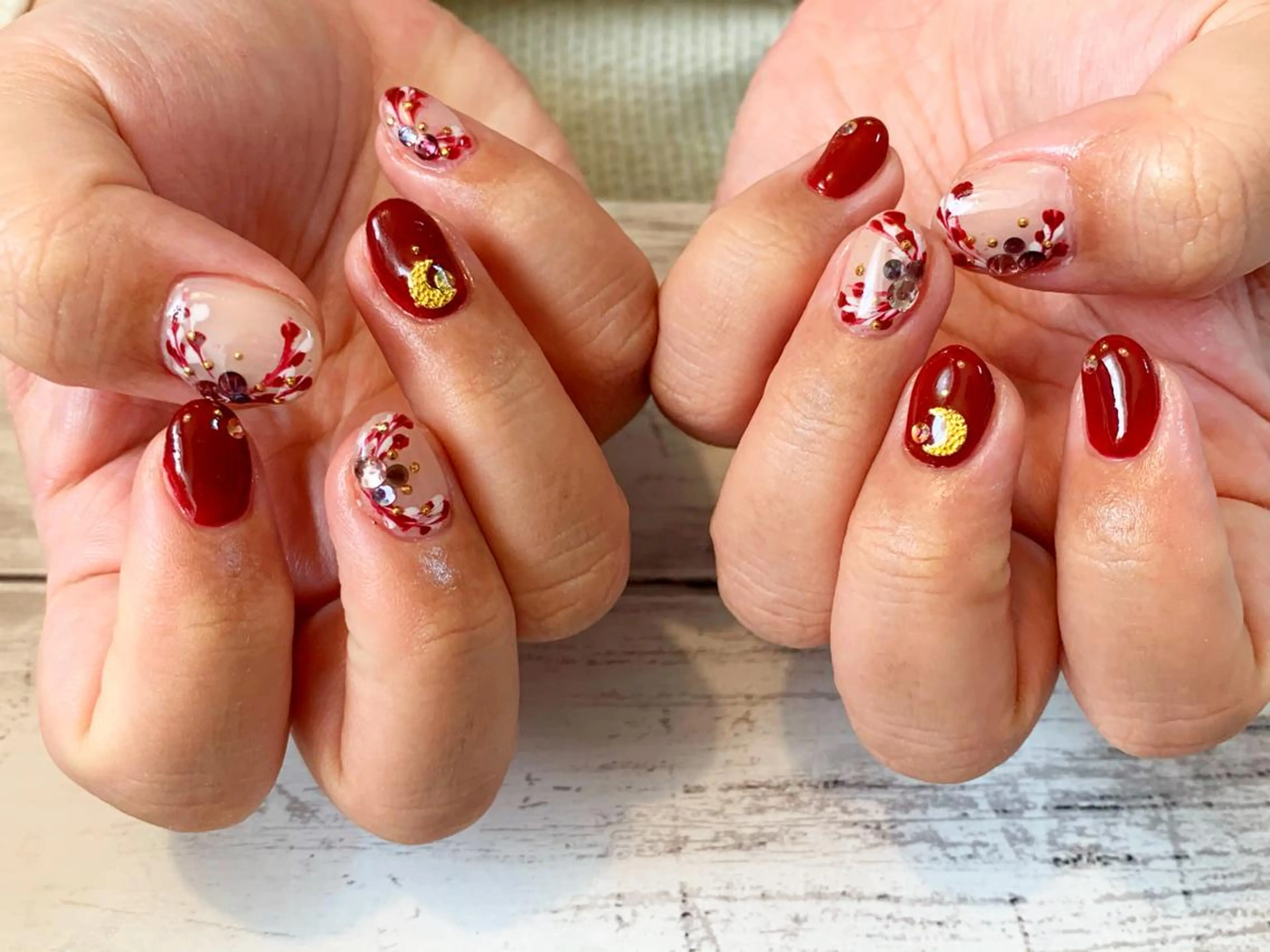 ネイル ハンドネイル GéRanium Harukaのネイルデザイン