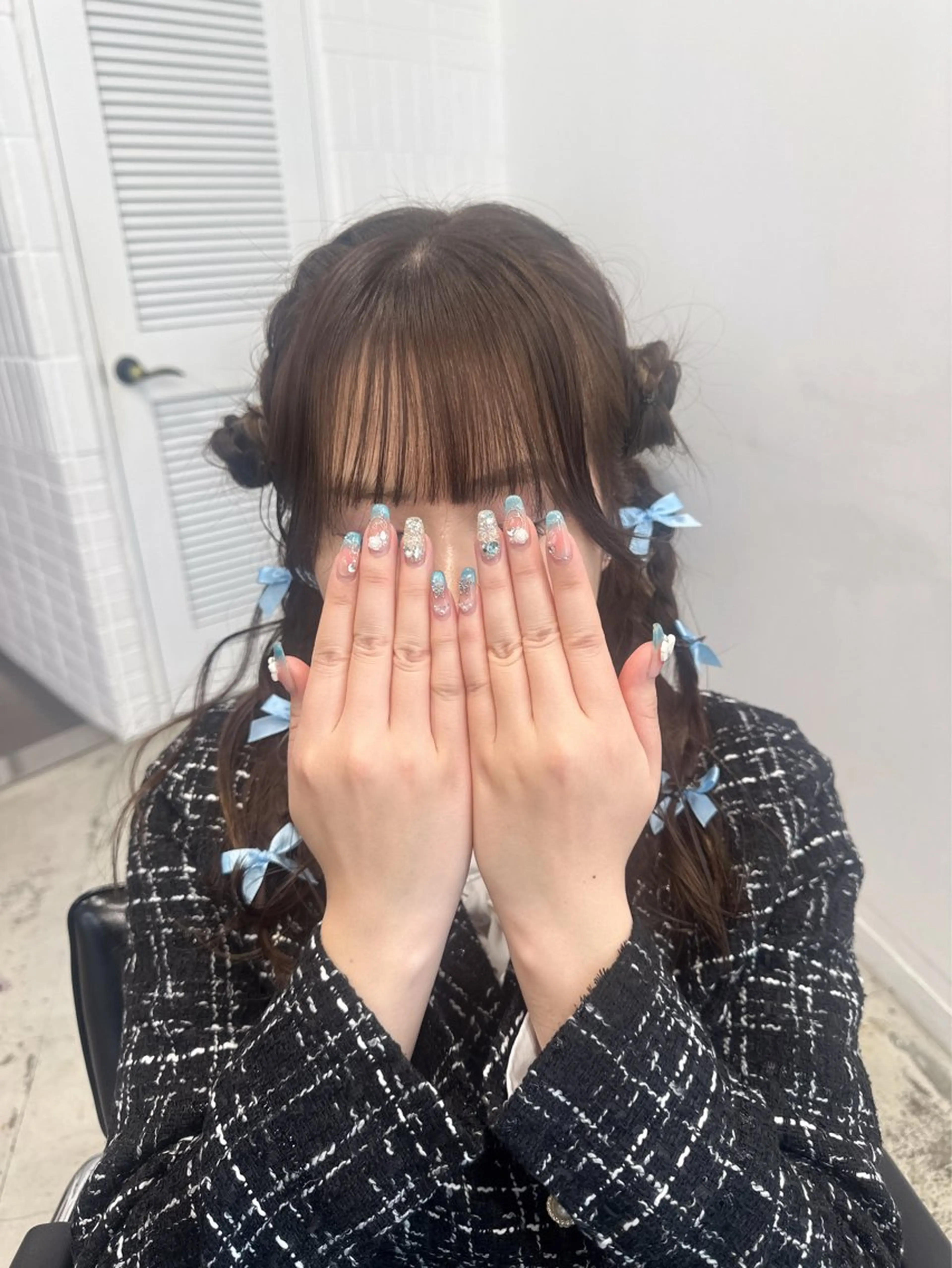 ミディアム カラー パーマ ヘアアレンジ 暖色💖ツヤ髪💖 masae🌼のヘアスタイル