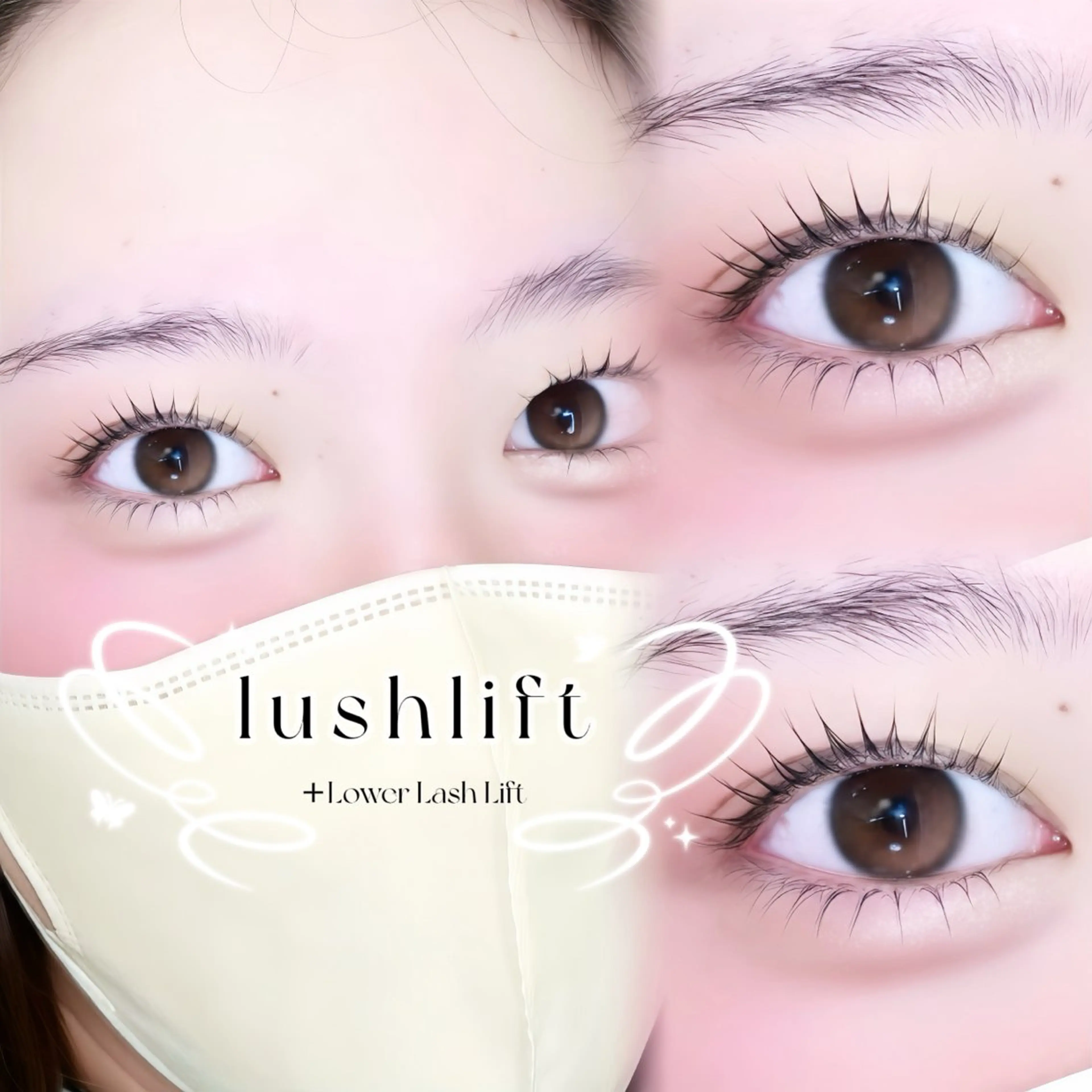 マツエク・マツパ 一重×まつ毛パーマ 🎀吉村 香保🎀 束感/まつげパーマのマツエク・マツパデザイン