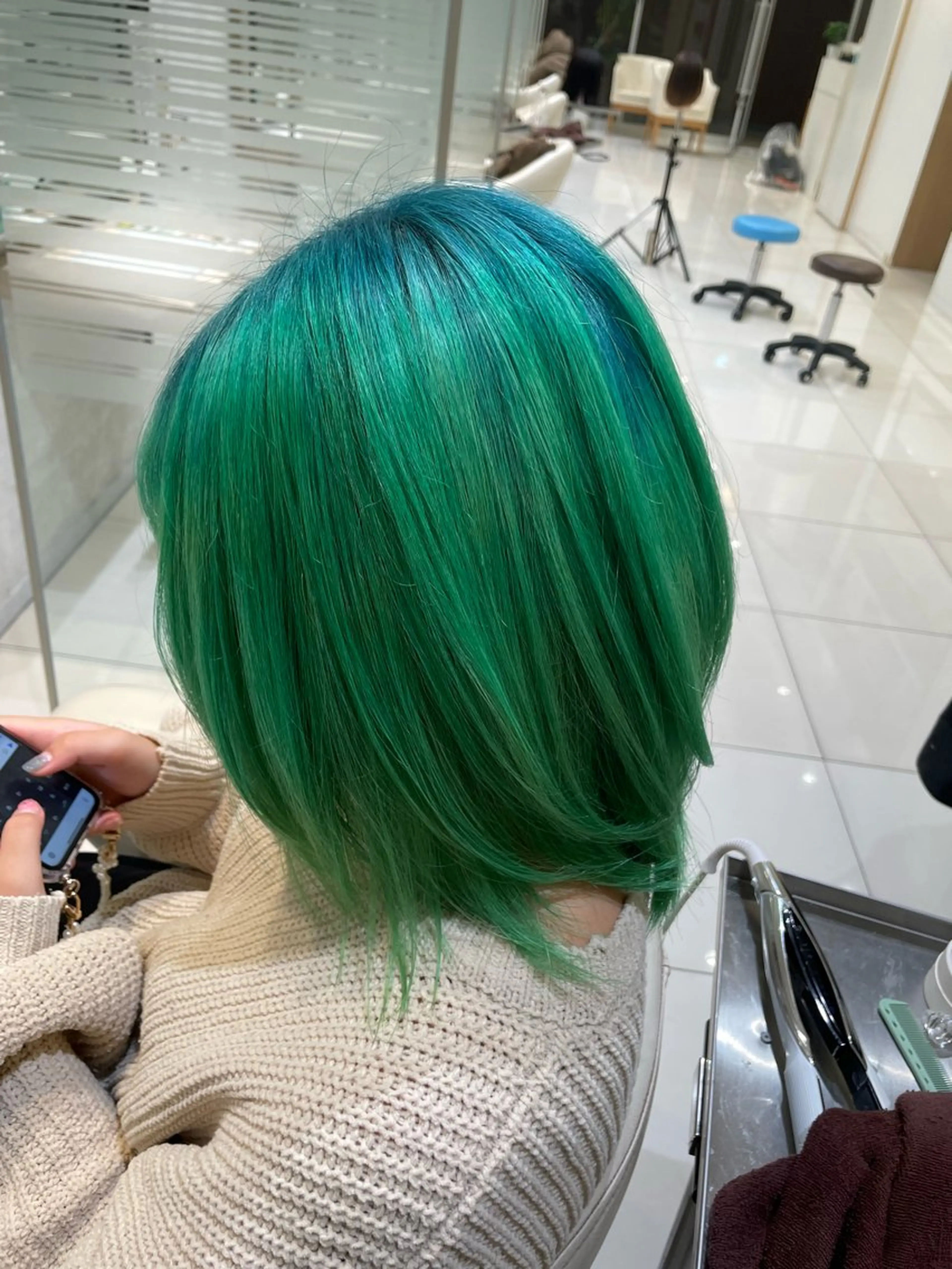 カラー 透明感カラー ダブルカラー 🫧L`pul🫧 yuiのヘアスタイル